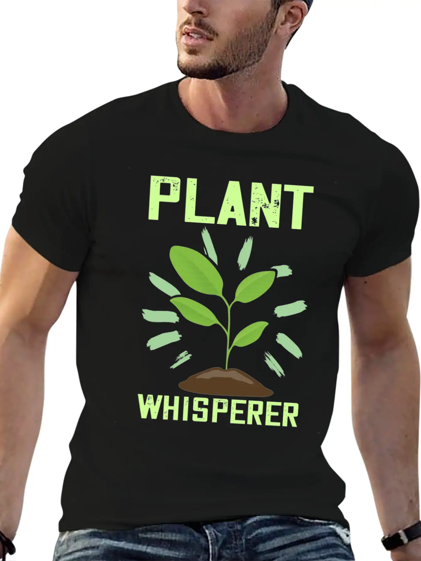 Plant Whisperer Stylish Everyday T-Shirt – Unisex Basic Cotton Tee