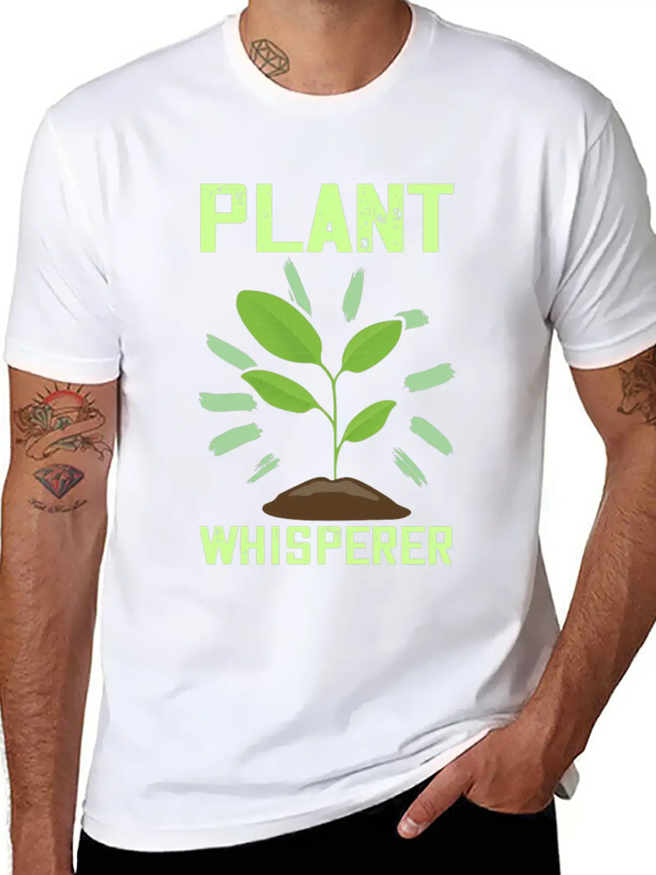Plant Whisperer Stylish Everyday T-Shirt – Unisex Basic Cotton Tee