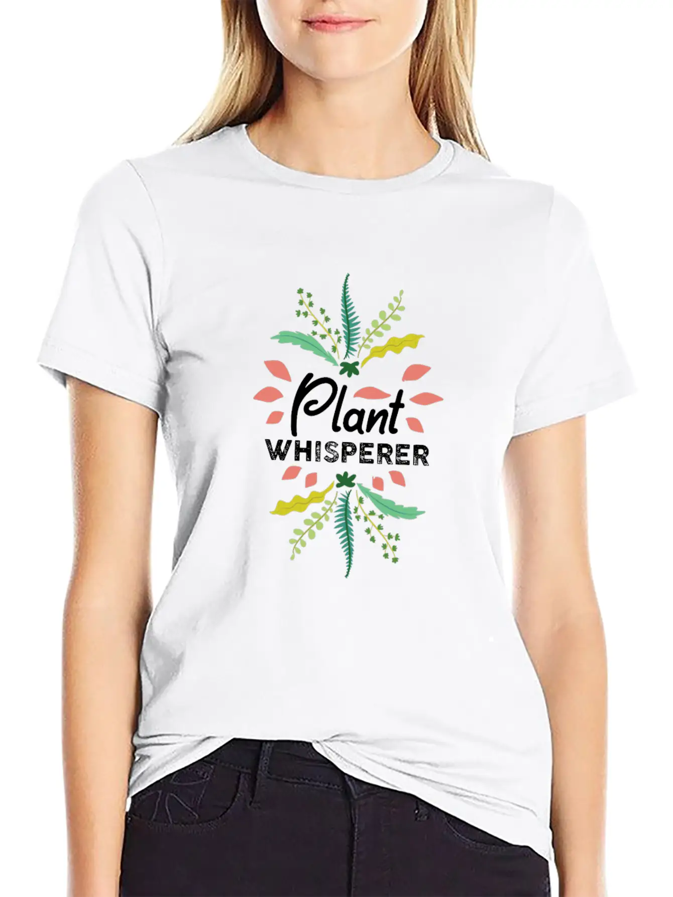 Plant Whisperer Timeless Short Sleeve Tee – Comfy And Minimalist Design
