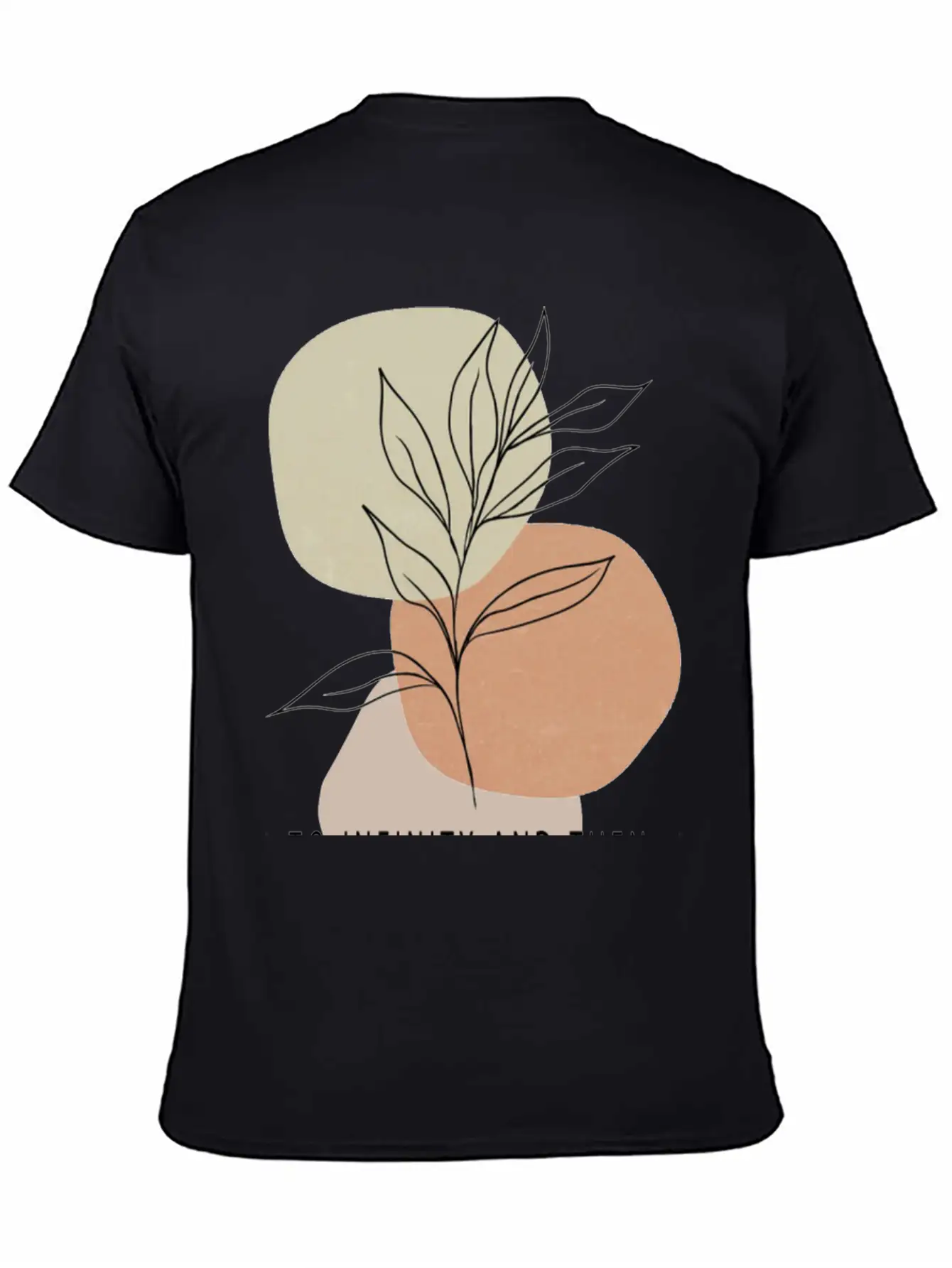 Plants Forever With One Line To Infinity And Then Timeless Short Sleeve Tee – Comfy And Minimalist Design