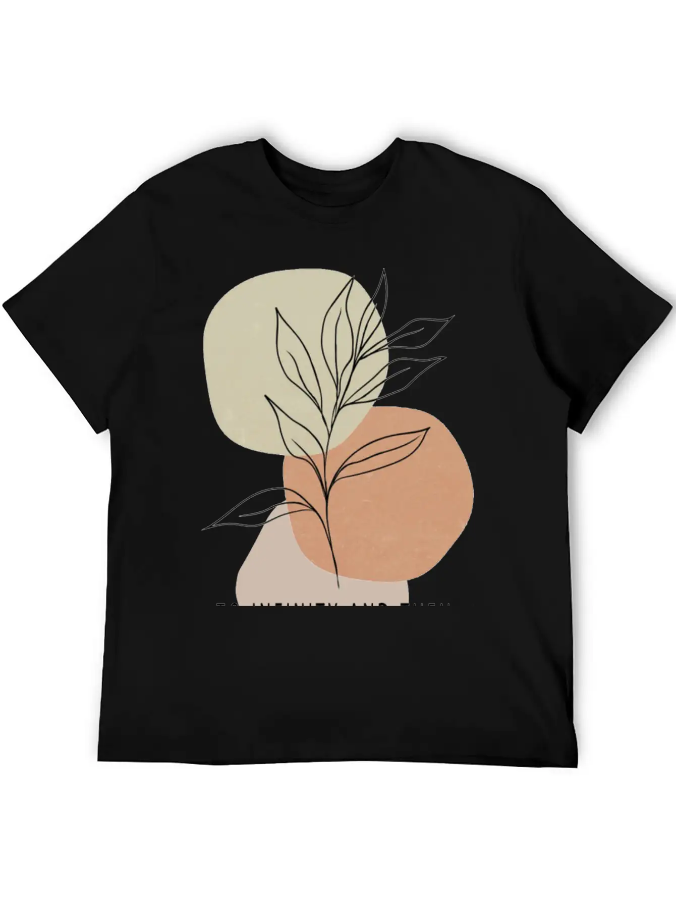 Plants Forever With One Line To Infinity And Then Timeless Short Sleeve Tee – Comfy And Minimalist Design