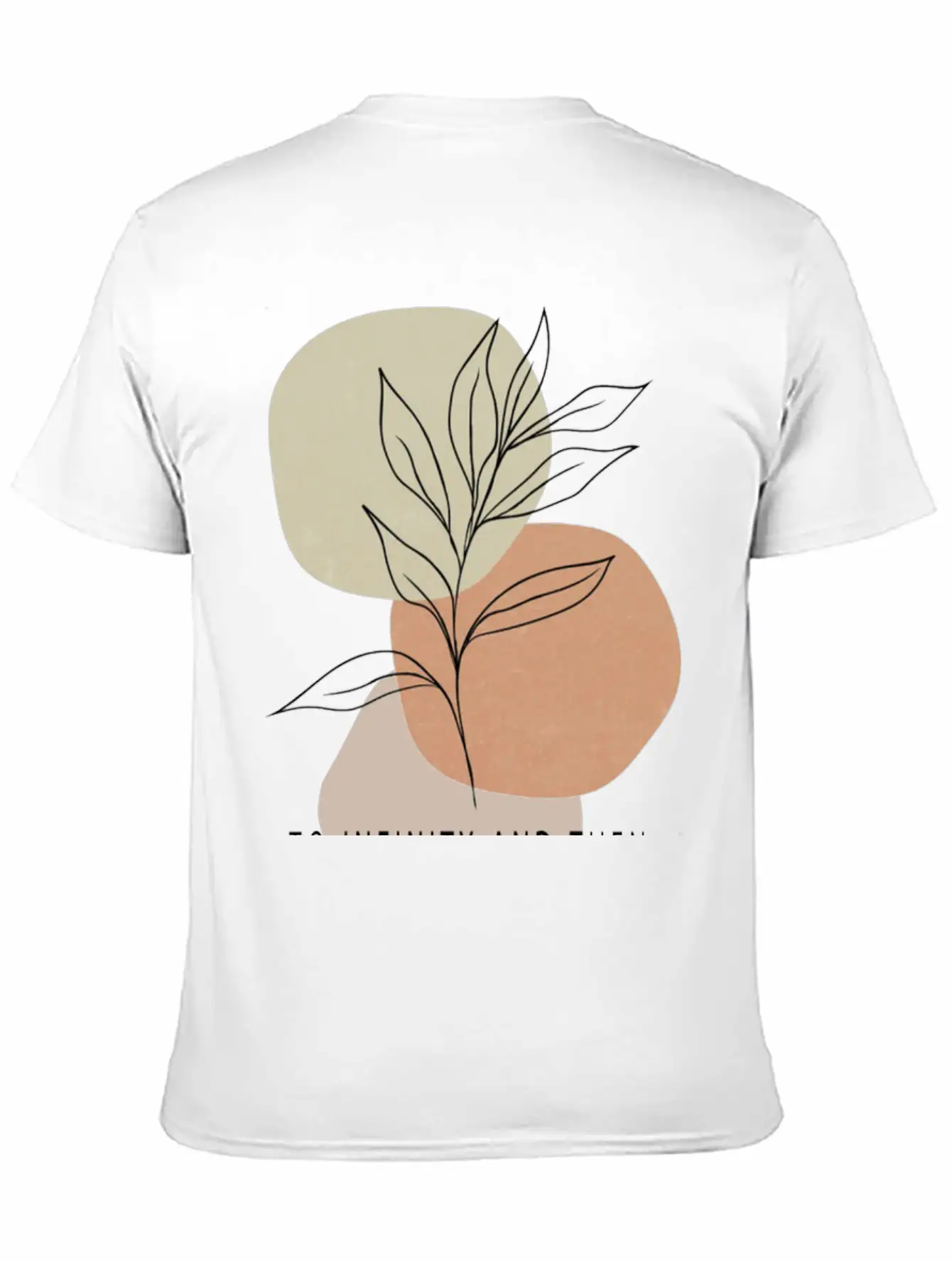 Plants Forever With One Line To Infinity And Then Timeless Short Sleeve Tee – Comfy And Minimalist Design