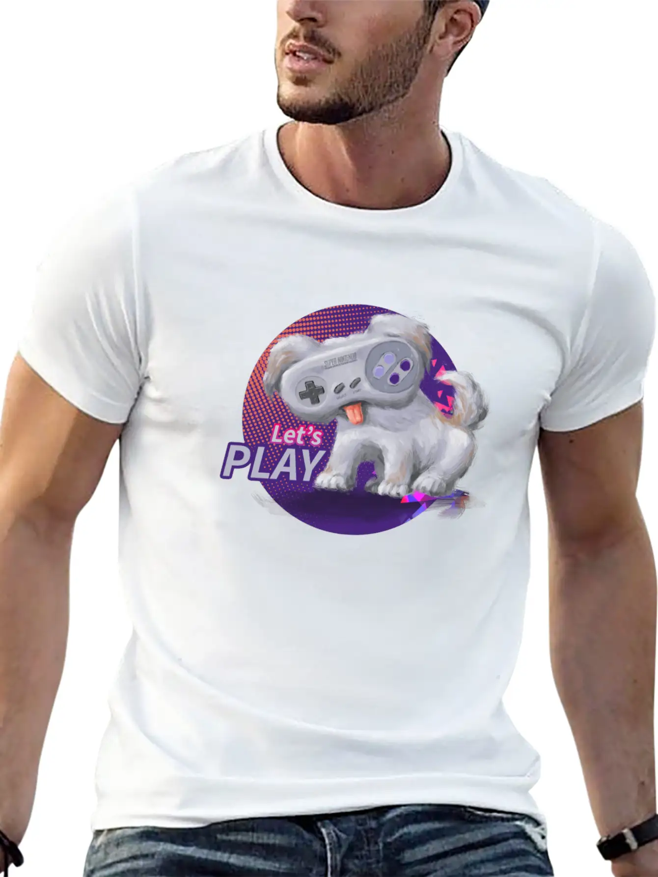 Play With Theodore Essential Unisex Summer Tee – Soft Cotton Casual Fit