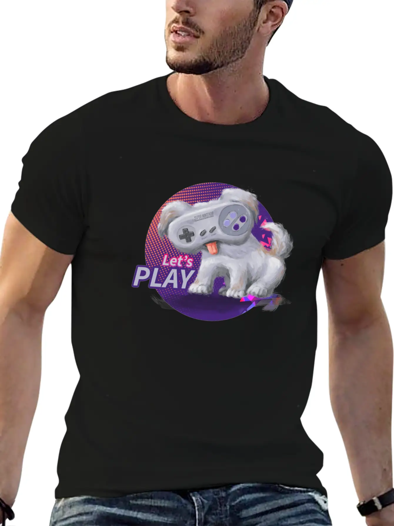 Play With Theodore Essential Unisex Summer Tee – Soft Cotton Casual Fit