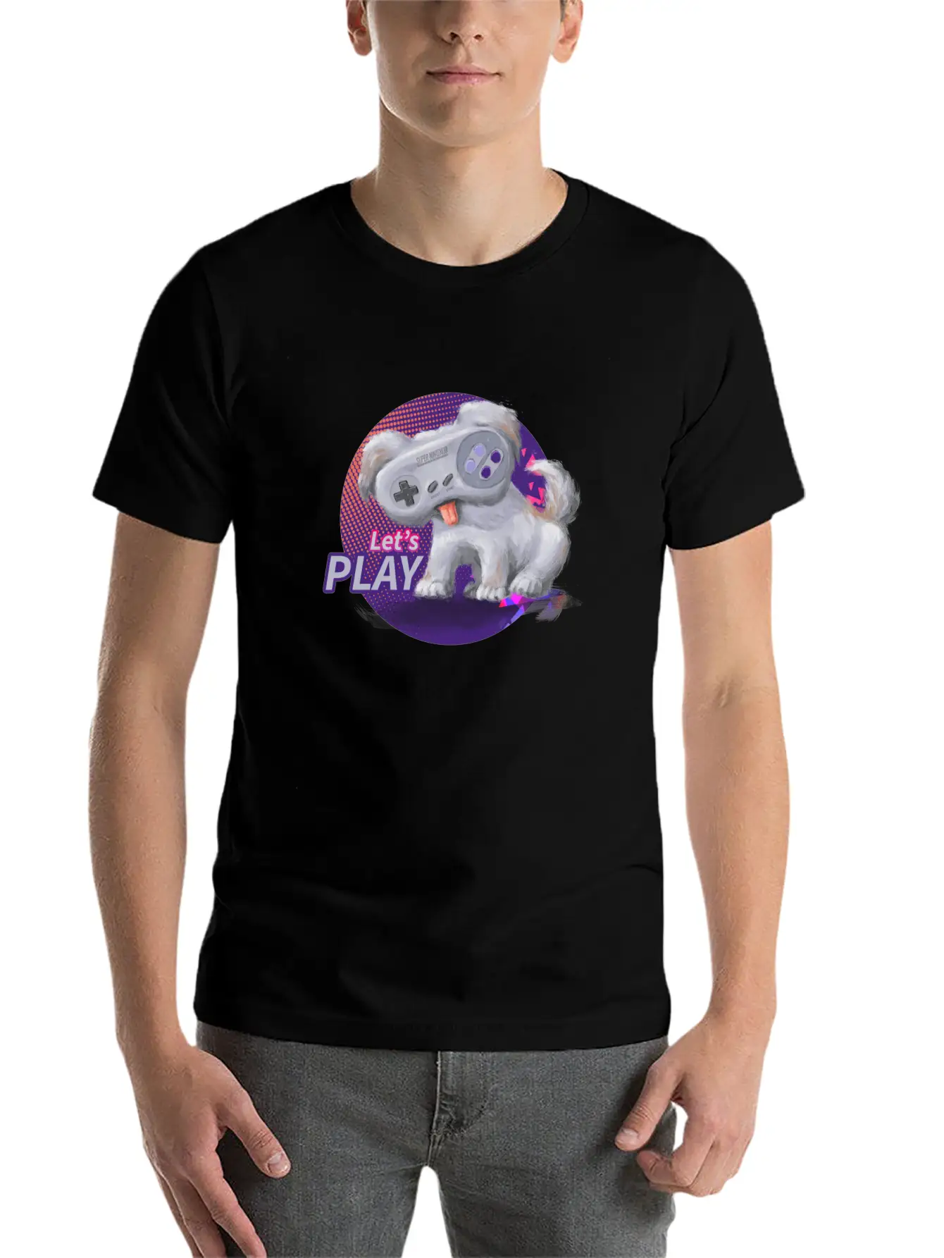 Play With Theodore Essential Unisex Summer Tee – Soft Cotton Casual Fit