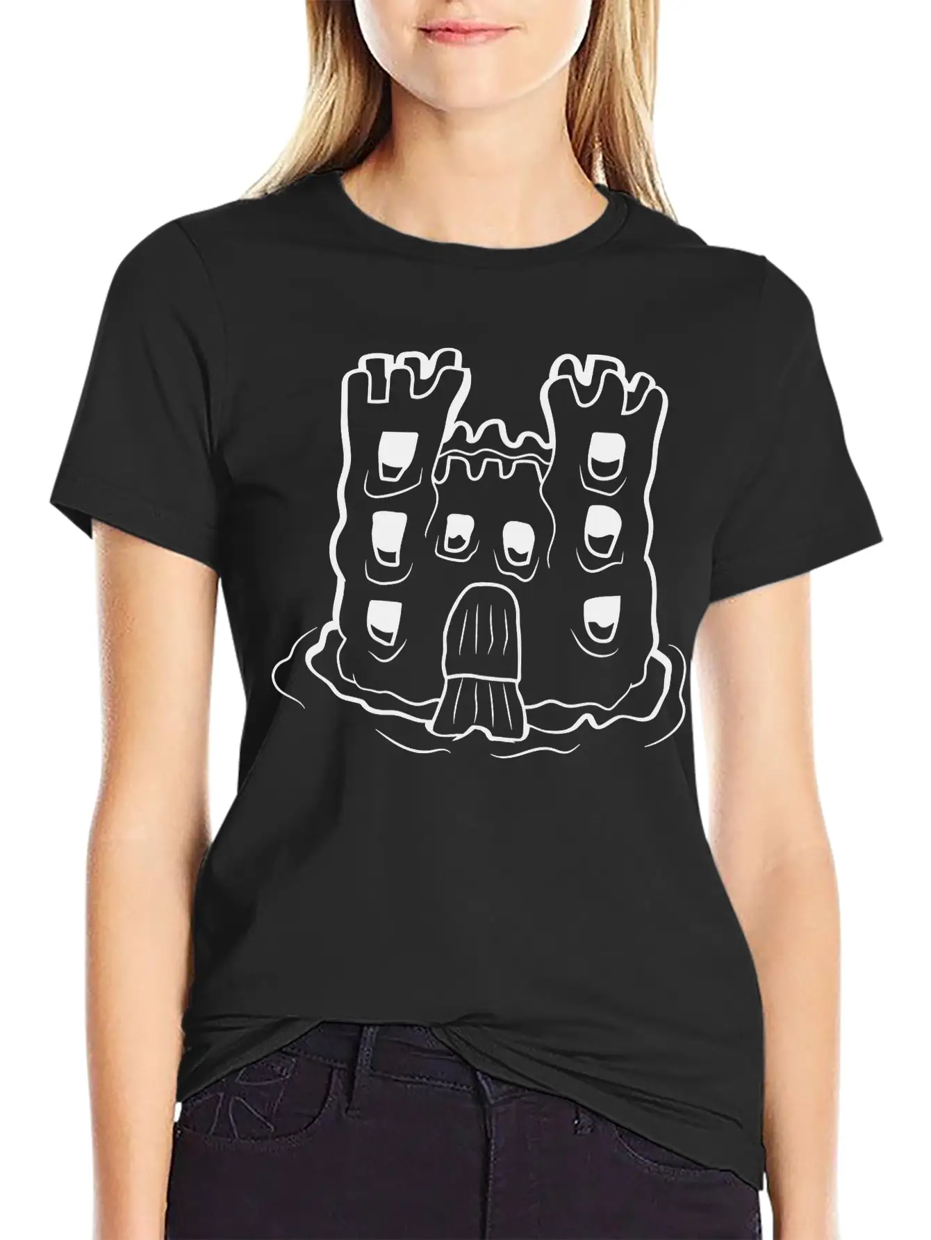Playground Sand Castle Unisex Short Sleeve Soft Cotton T-Shirt – Casual Everyday Wear