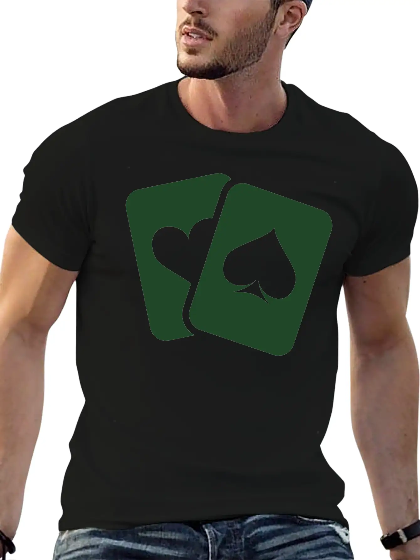 Playing Cards Stylish Everyday T-Shirt – Unisex Basic Cotton Tee