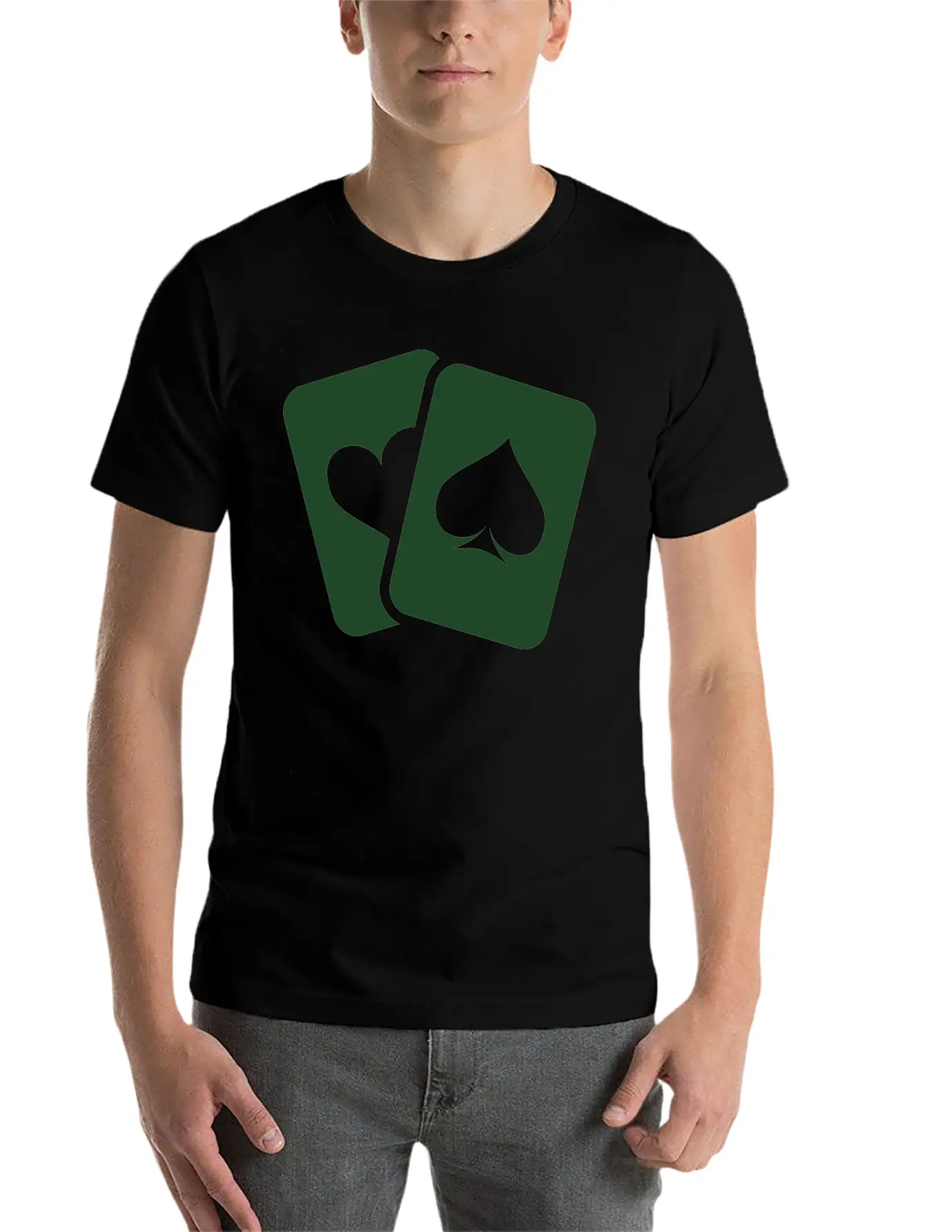 Playing Cards Stylish Everyday T-Shirt – Unisex Basic Cotton Tee