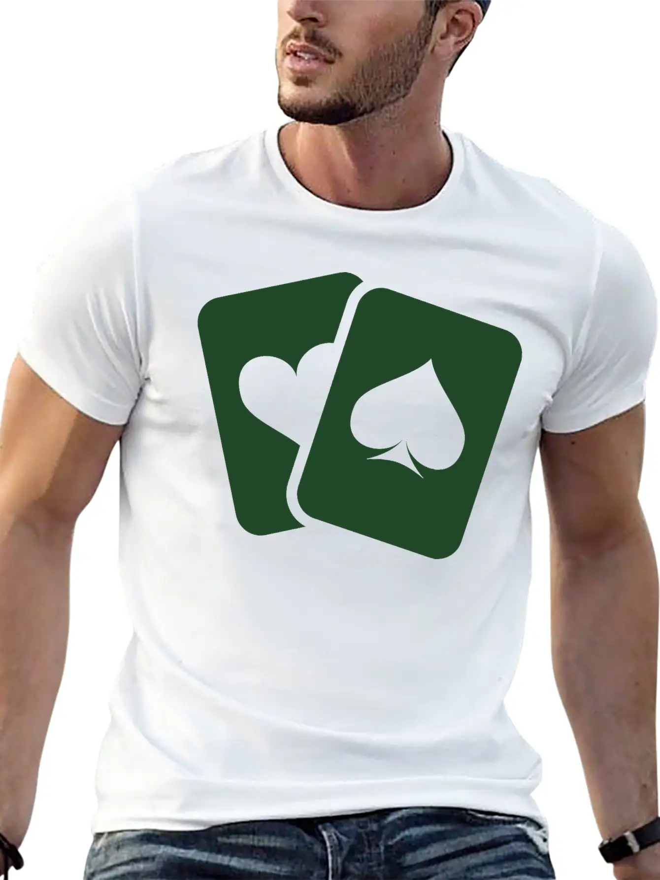 Playing Cards Stylish Everyday T-Shirt – Unisex Basic Cotton Tee