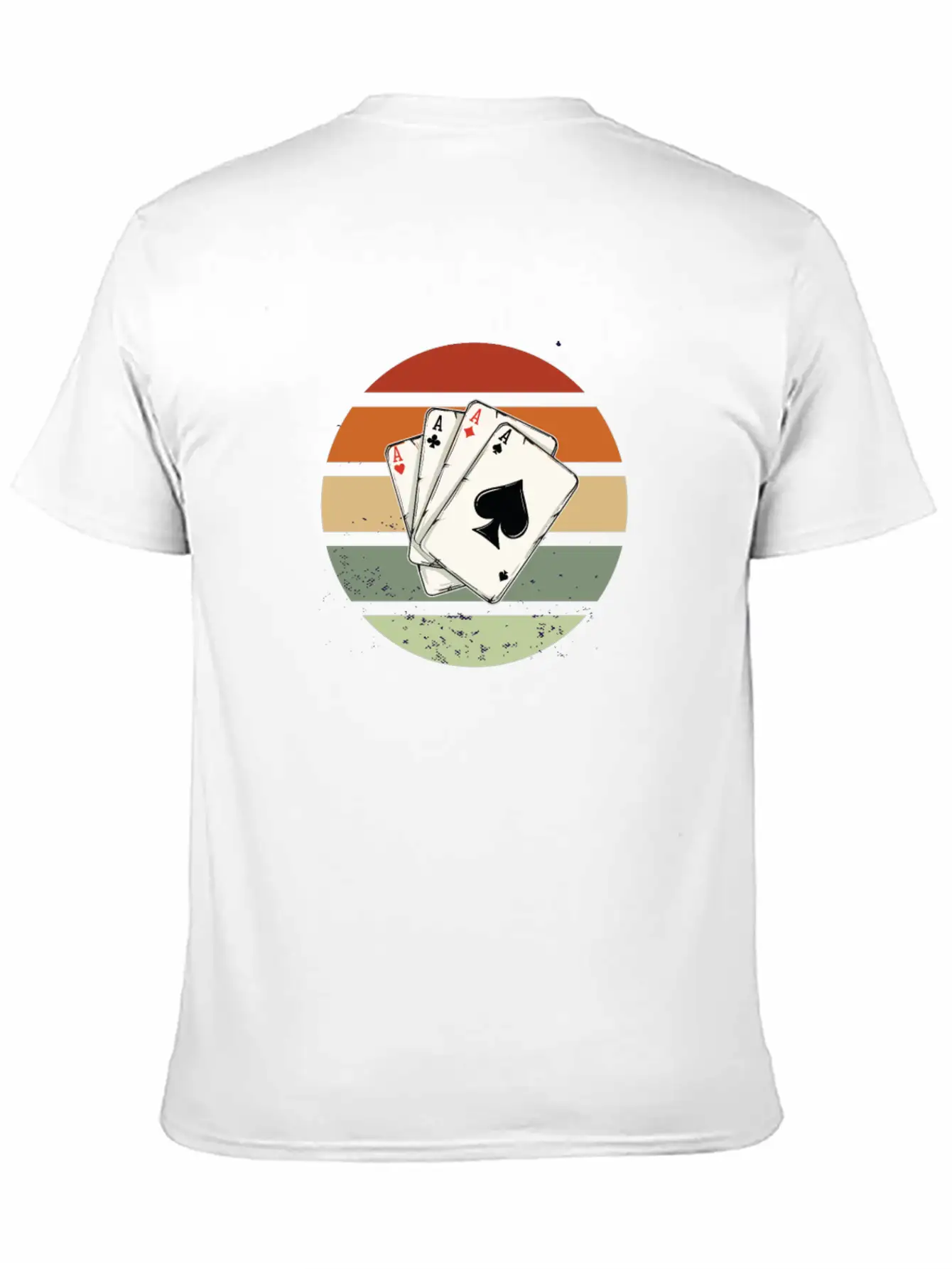 Playing Cards Vintage For Bridge Player Basic Graphic T-Shirt – Daily Comfort In Soft Cotton