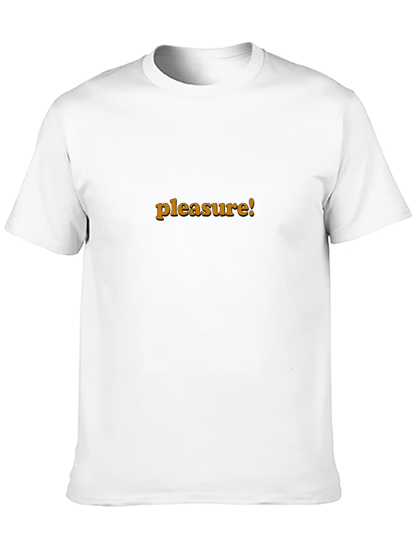 Pleasure Unisex Short Sleeve Soft Cotton T-Shirt – Casual Everyday Wear