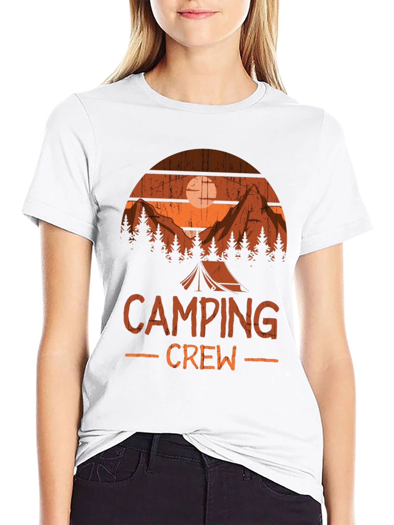 Camping Crew Graphic Tee