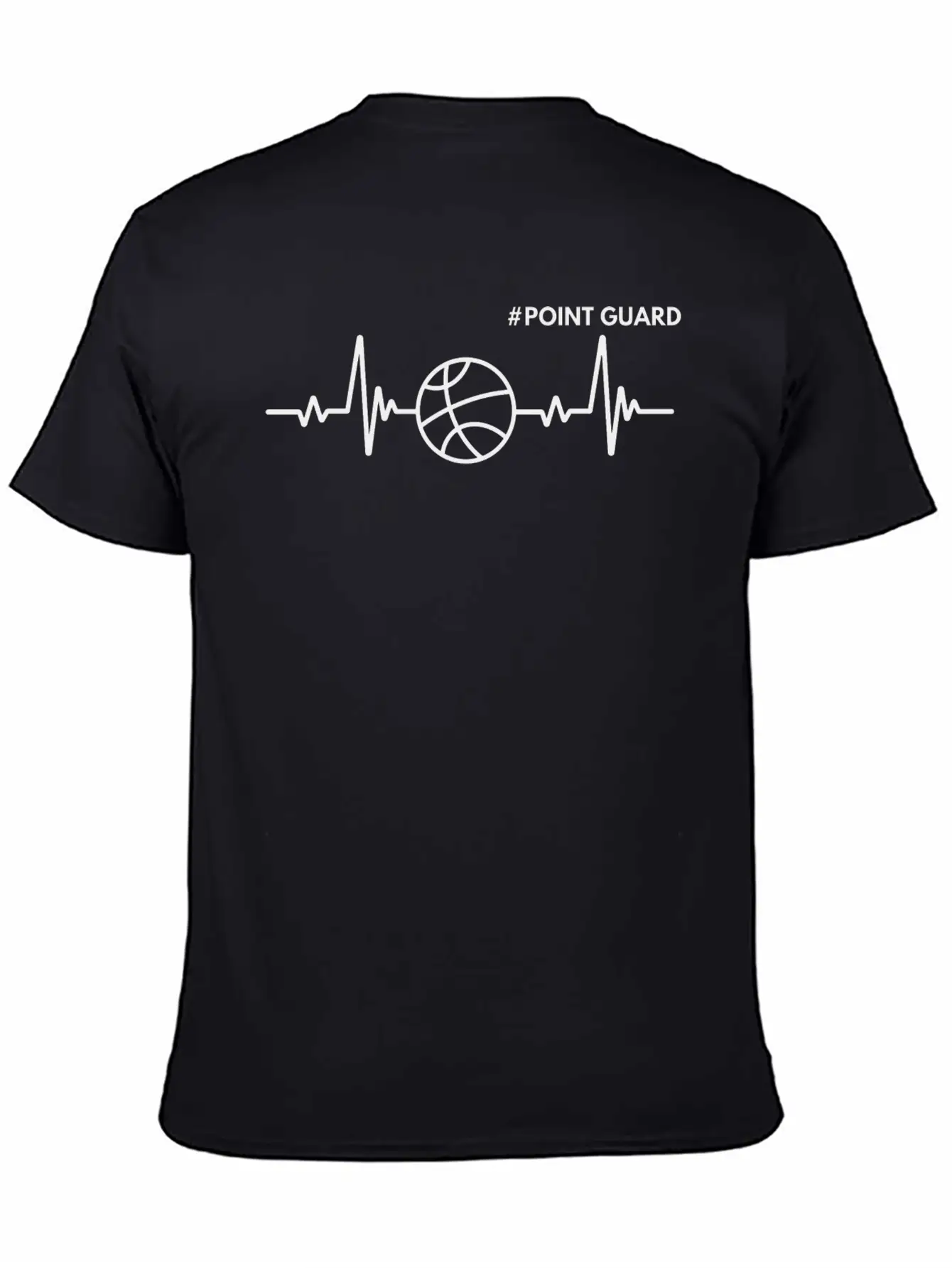 Point Guard The Heartbeat Of The Team Timeless Short Sleeve Tee – Comfy And Minimalist Design