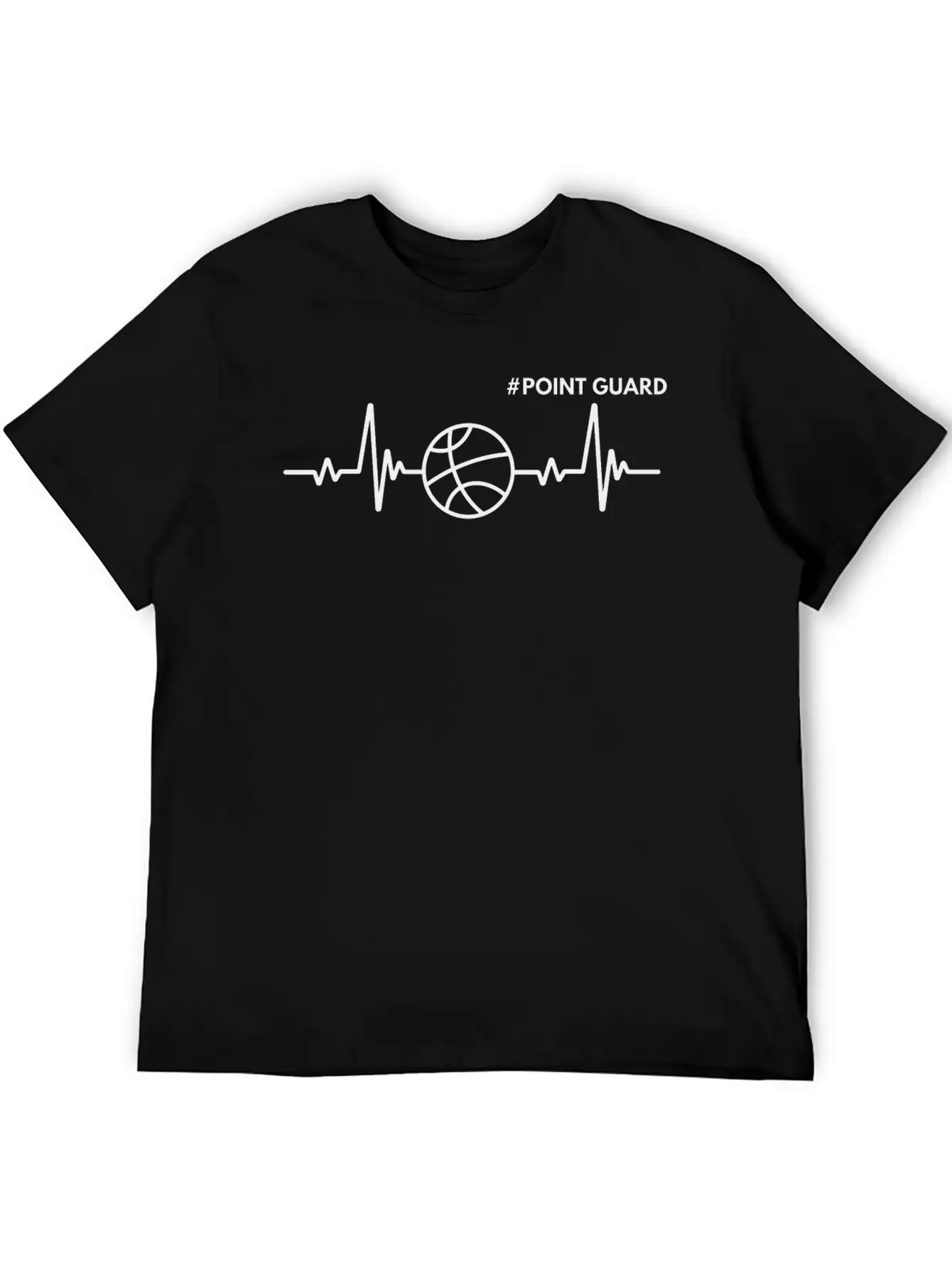 Point Guard The Heartbeat Of The Team Timeless Short Sleeve Tee – Comfy And Minimalist Design