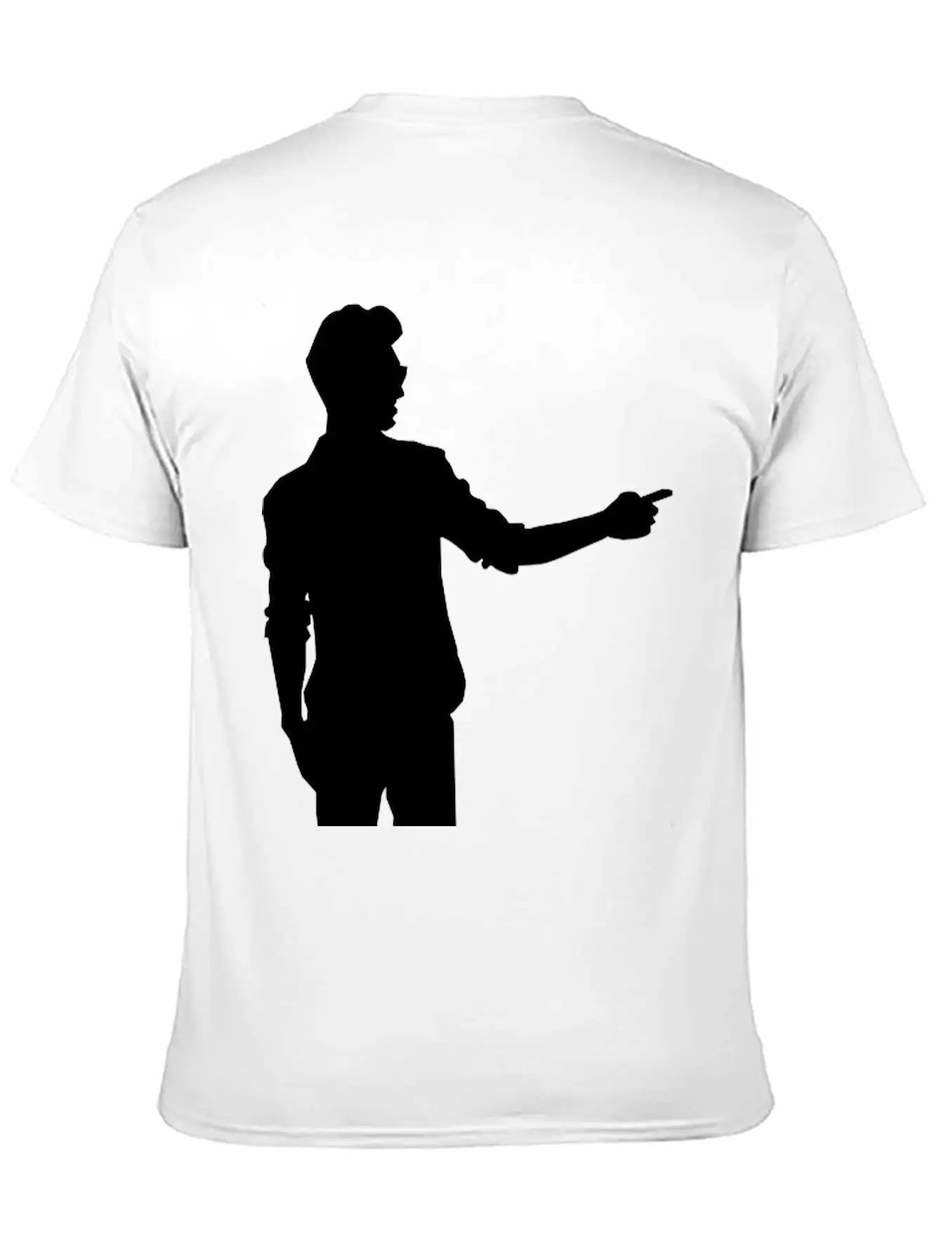 Pointing Man Timeless Short Sleeve Tee – Comfy And Minimalist Design