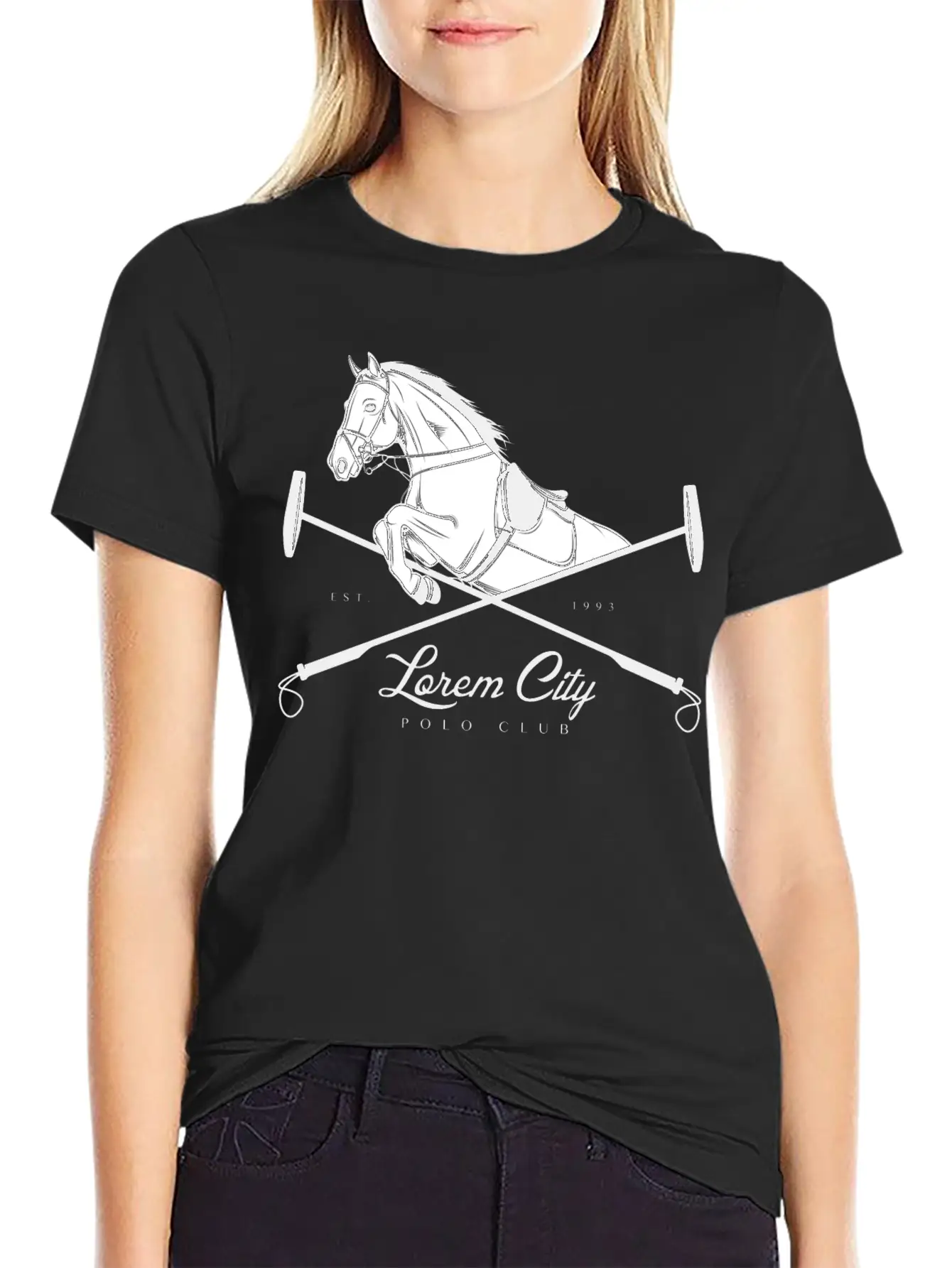 Polo Emblem Unisex Short Sleeve Soft Cotton T-Shirt – Casual Everyday Wear