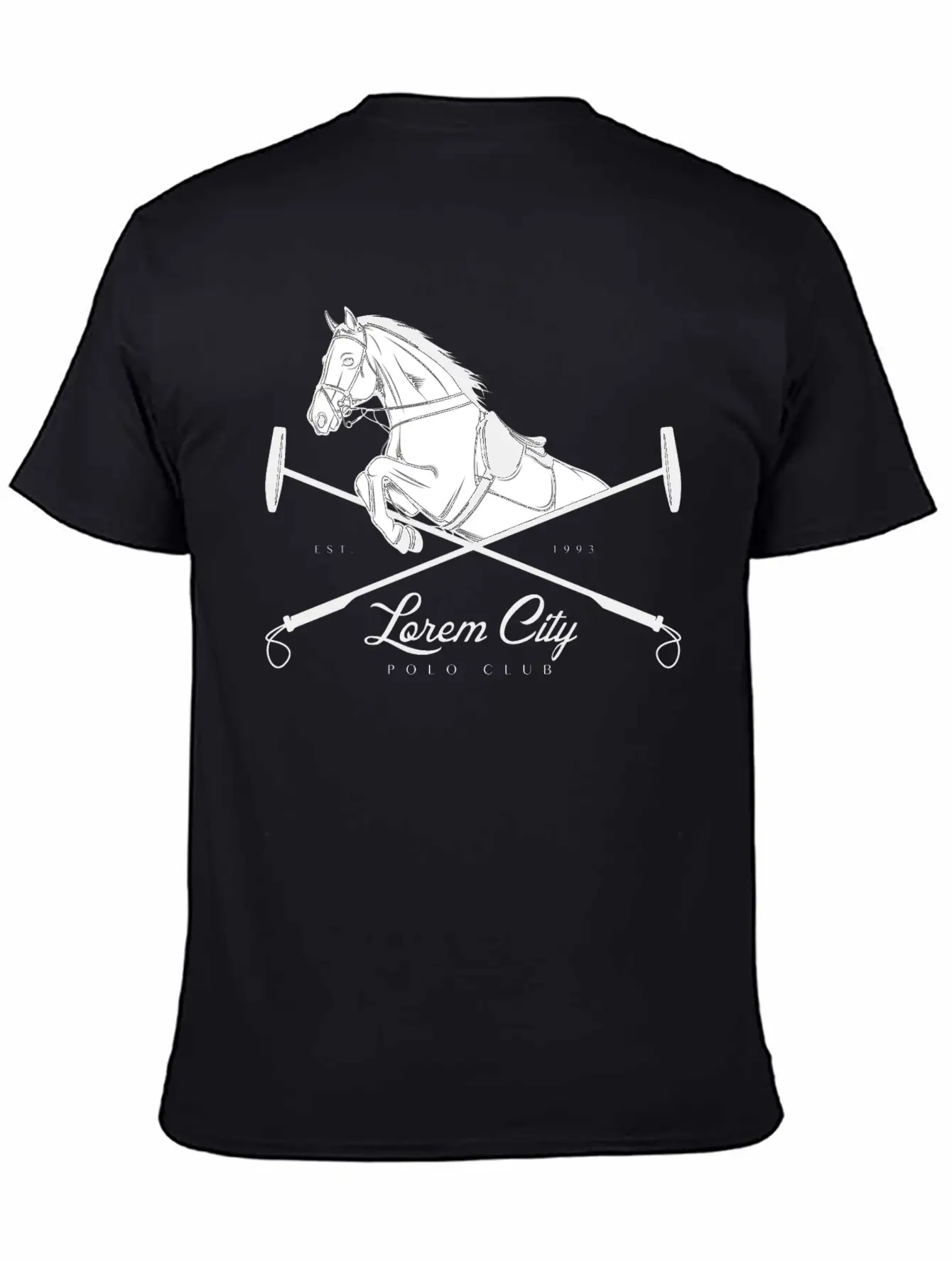Polo Emblem Unisex Short Sleeve Soft Cotton T-Shirt – Casual Everyday Wear