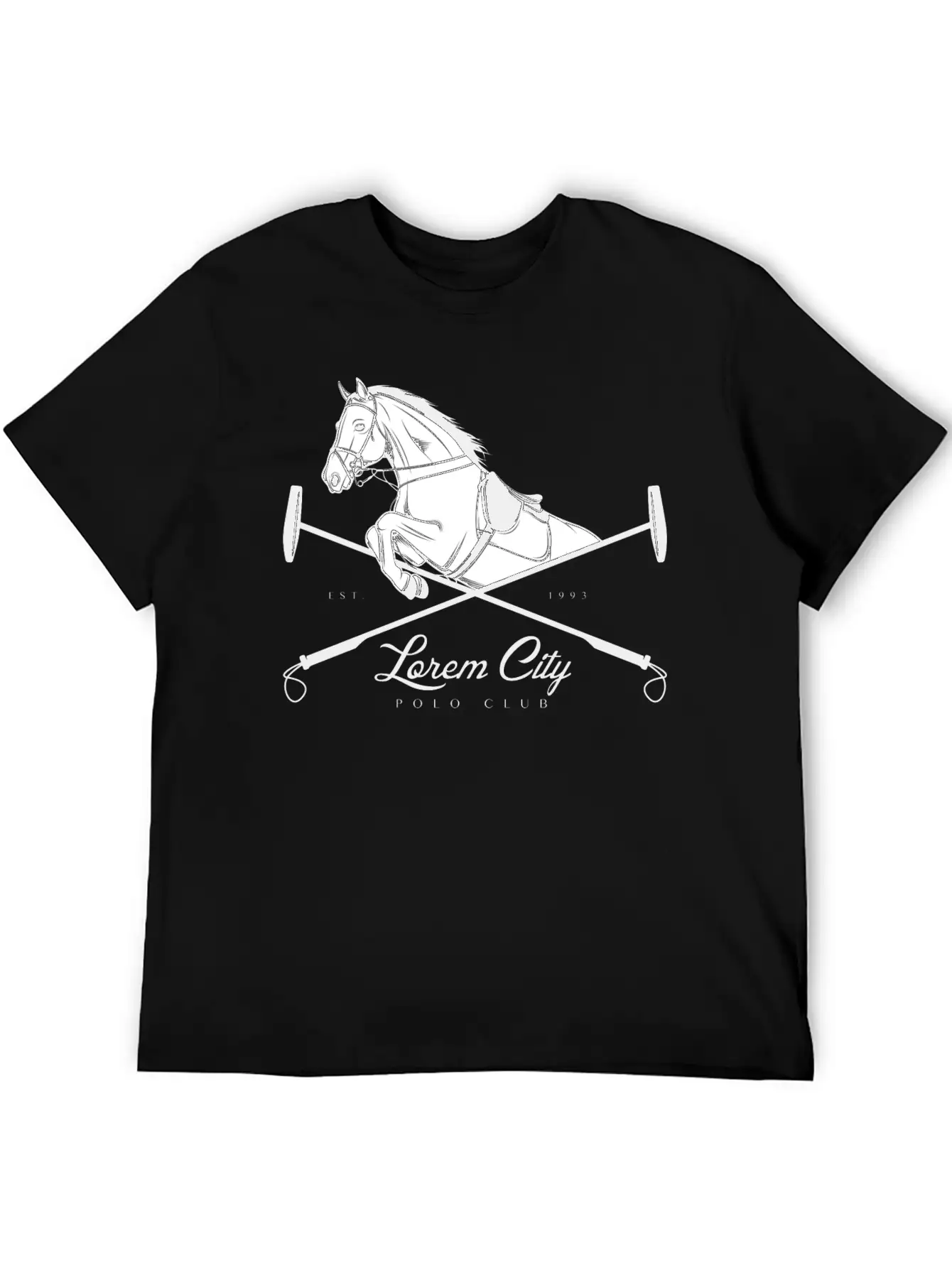 Polo Emblem Unisex Short Sleeve Soft Cotton T-Shirt – Casual Everyday Wear