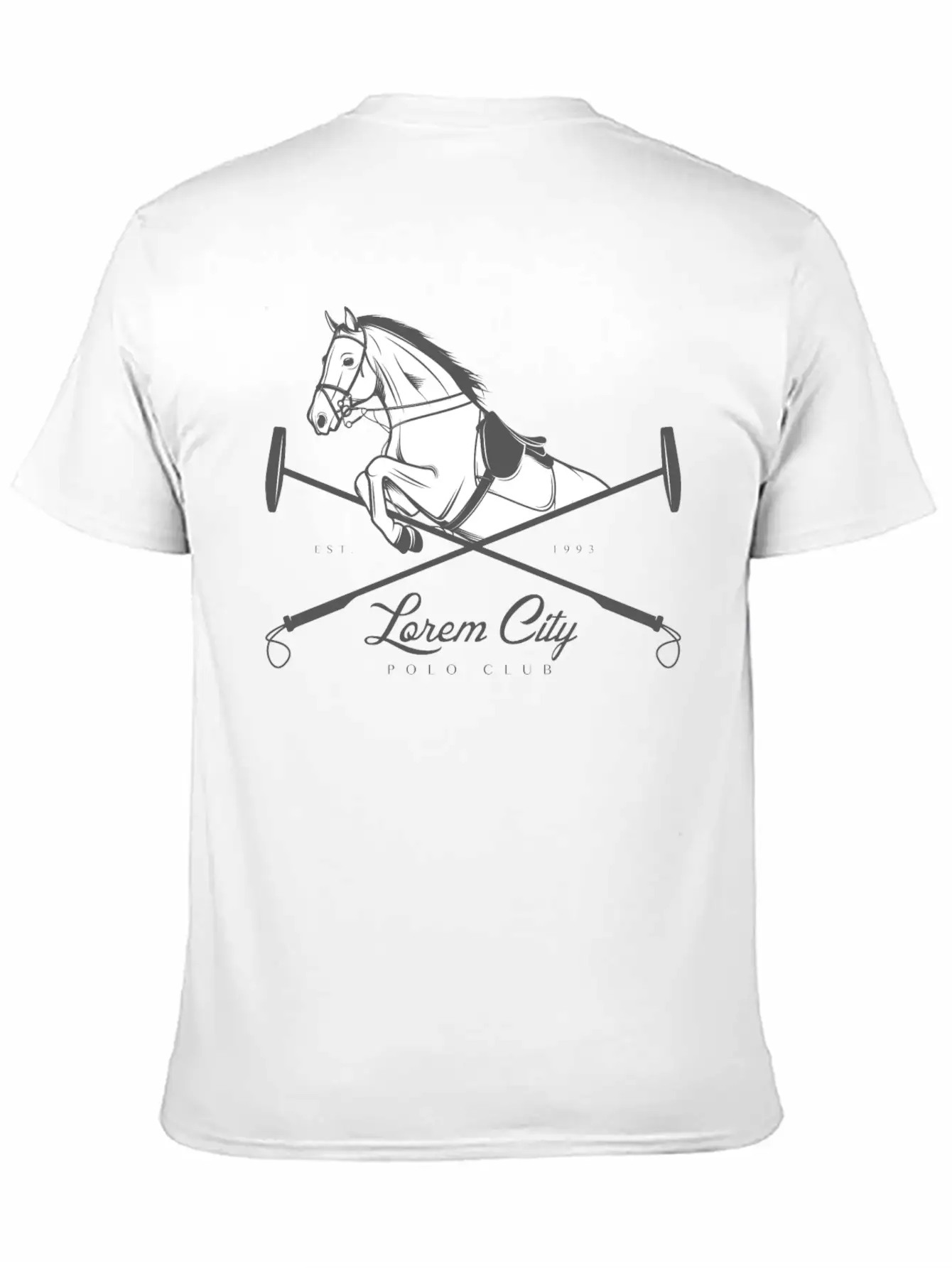 Polo Emblem Unisex Short Sleeve Soft Cotton T-Shirt – Casual Everyday Wear