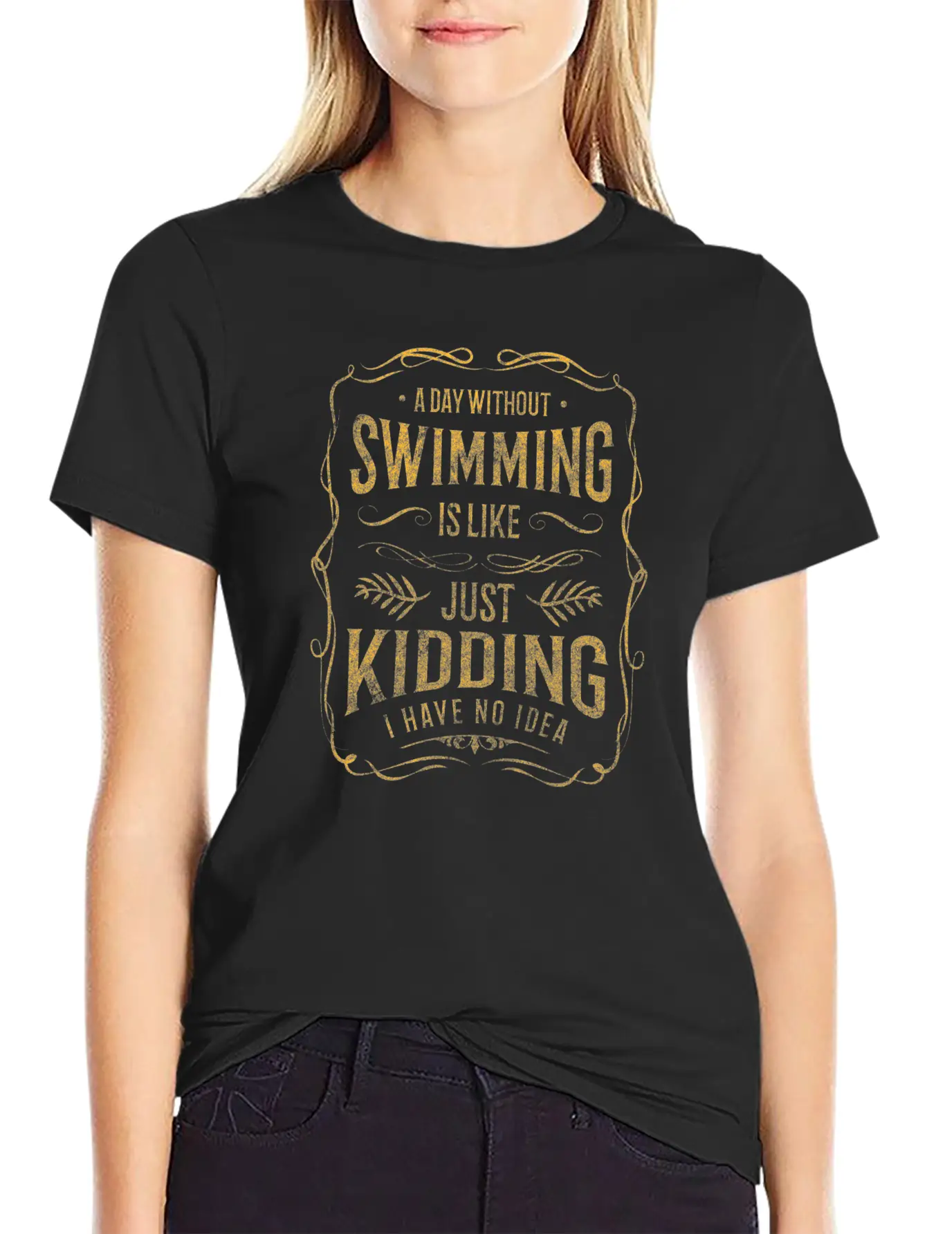 Pool Water Competition Outdoor Pool Essential Unisex Summer Tee – Soft Cotton Casual Fit