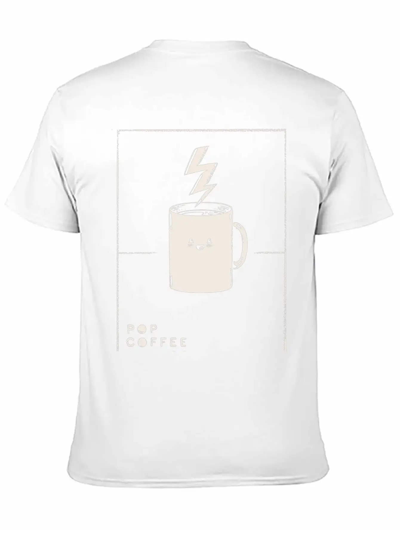 Pop Coffee Comics Extra Energy Edition Stylish Everyday T-Shirt – Unisex Basic Cotton Tee