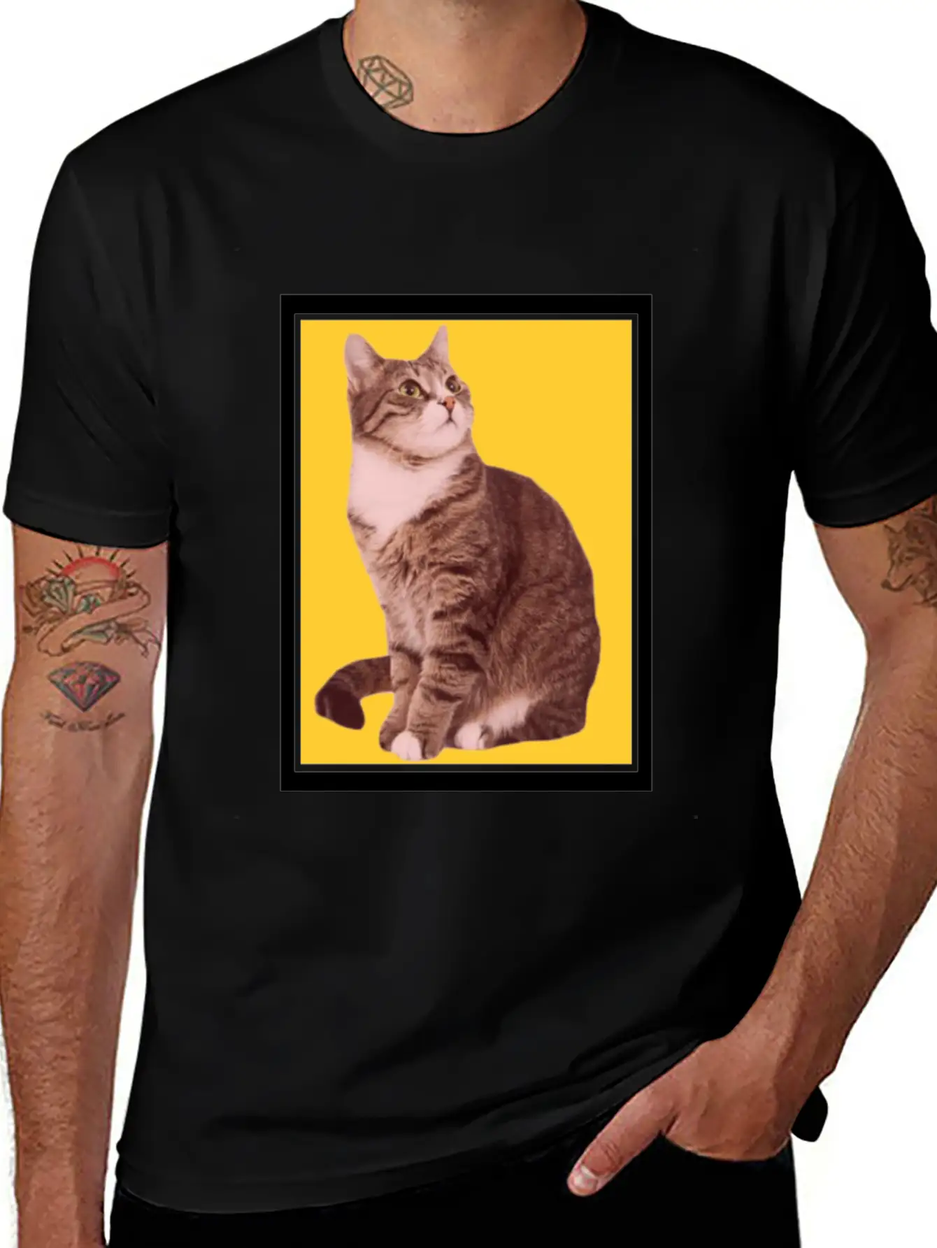 Popping Cat / Pop Cat / Lover Cat Basic Graphic T-Shirt – Daily Comfort In Soft Cotton