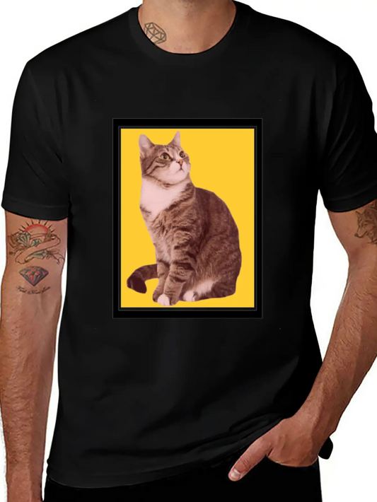 Popping Cat / Pop Cat / Lover Cat Basic Graphic T-Shirt – Daily Comfort In Soft Cotton