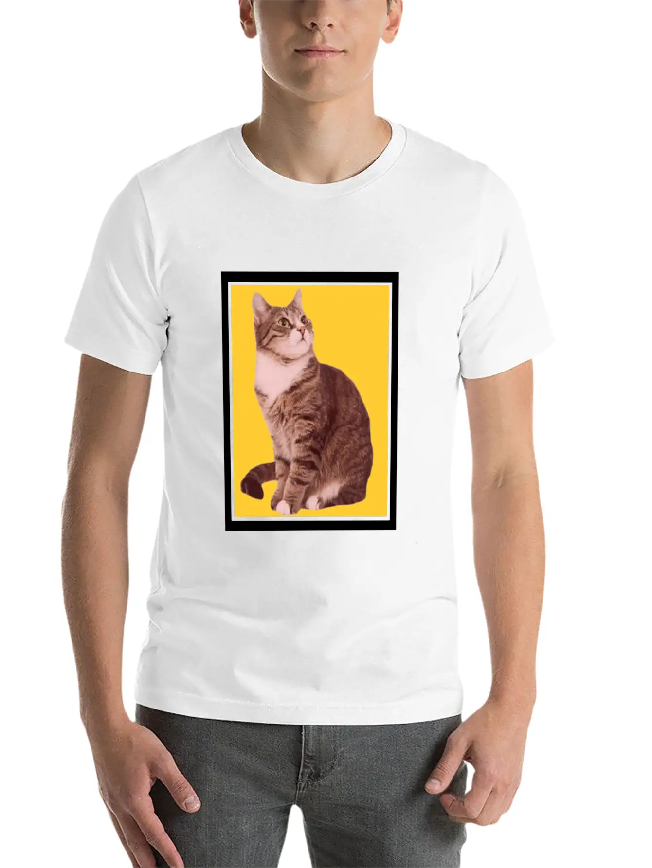 Popping Cat / Pop Cat / Lover Cat Basic Graphic T-Shirt – Daily Comfort In Soft Cotton