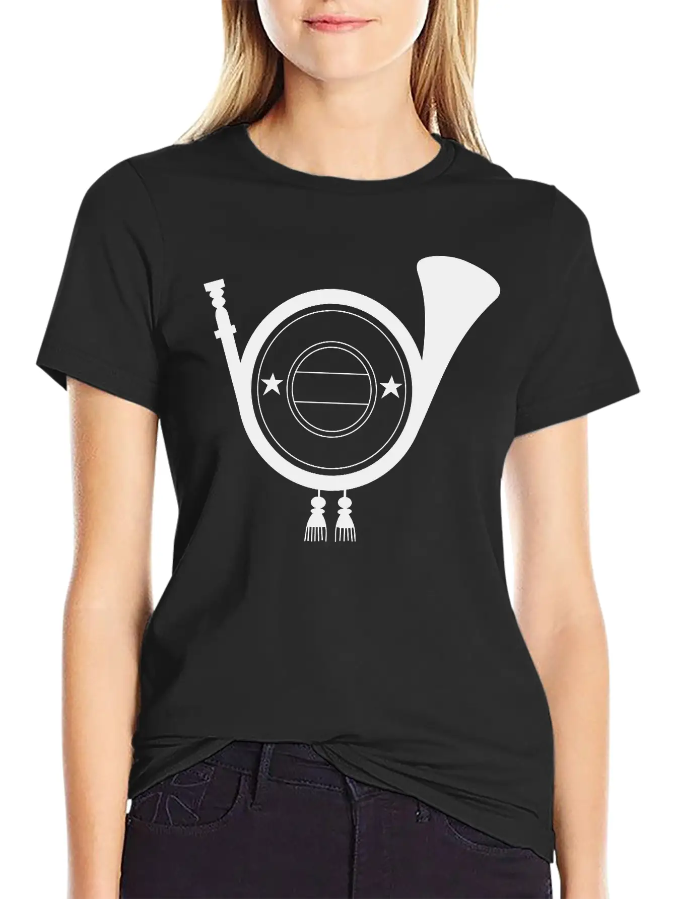 Post Horn Emblem Basic Graphic T-Shirt – Daily Comfort In Soft Cotton