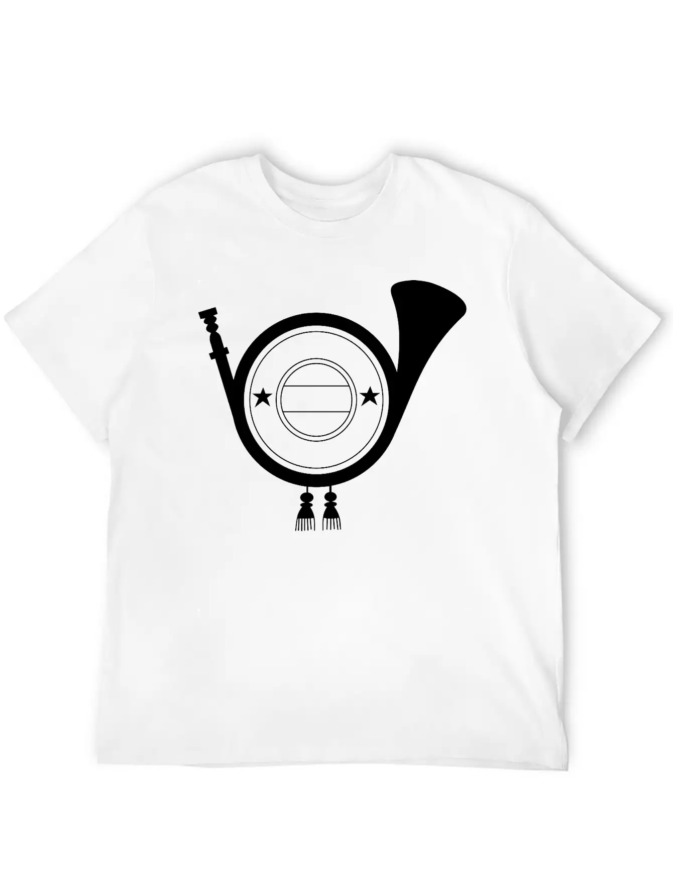 Post Horn Emblem Basic Graphic T-Shirt – Daily Comfort In Soft Cotton