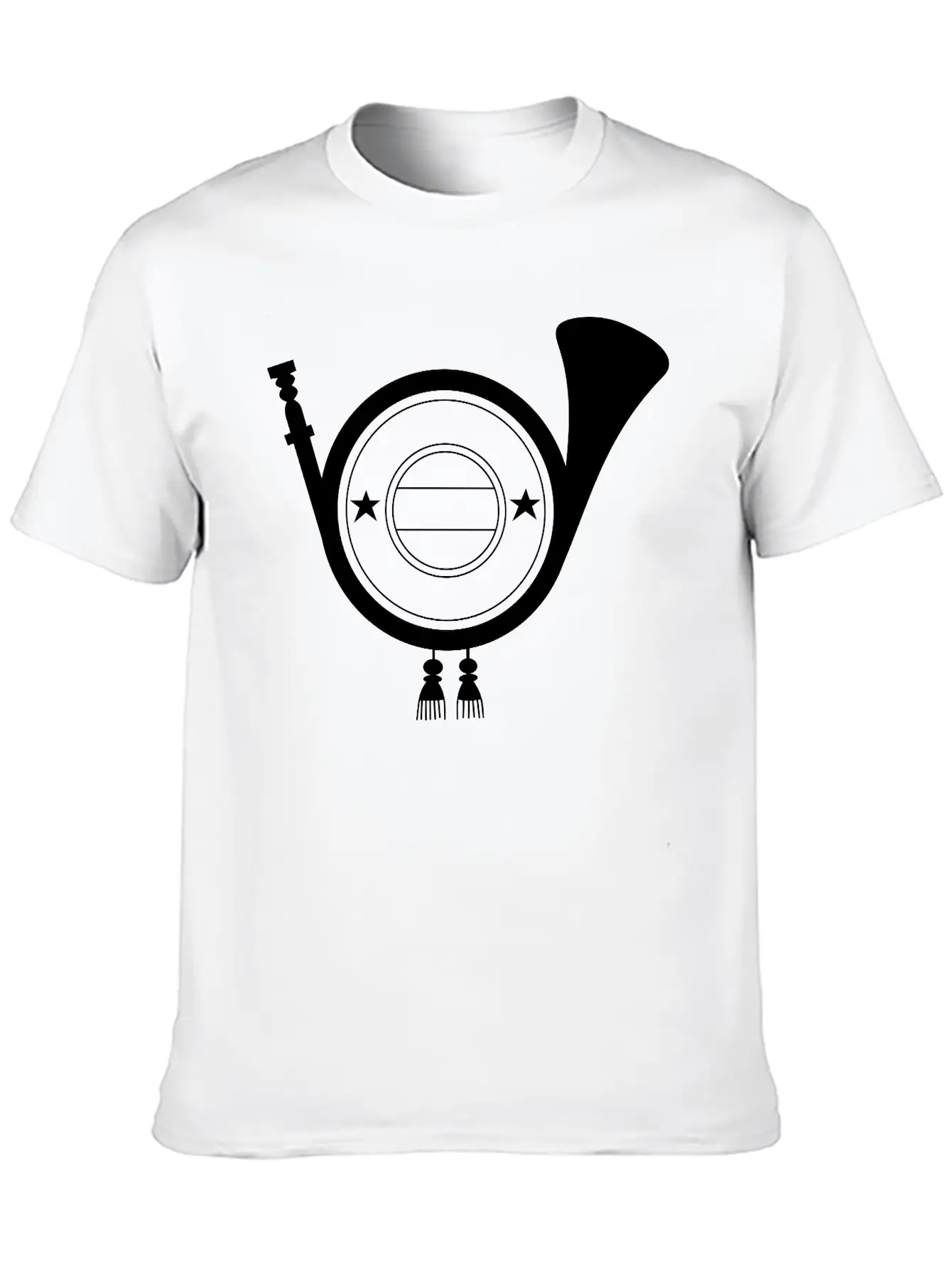 Post Horn Emblem Basic Graphic T-Shirt – Daily Comfort In Soft Cotton