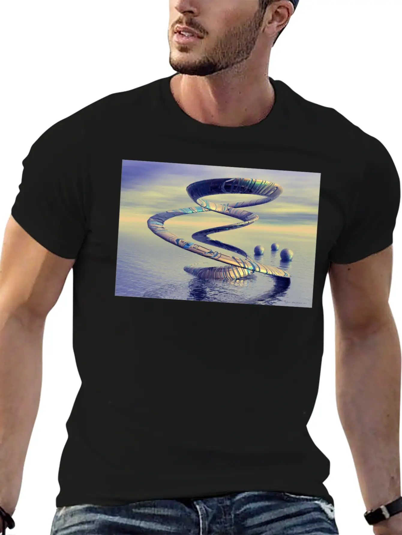 Posters - Into Life By Sipo Liimatainen Stylish Everyday T-Shirt – Unisex Basic Cotton Tee