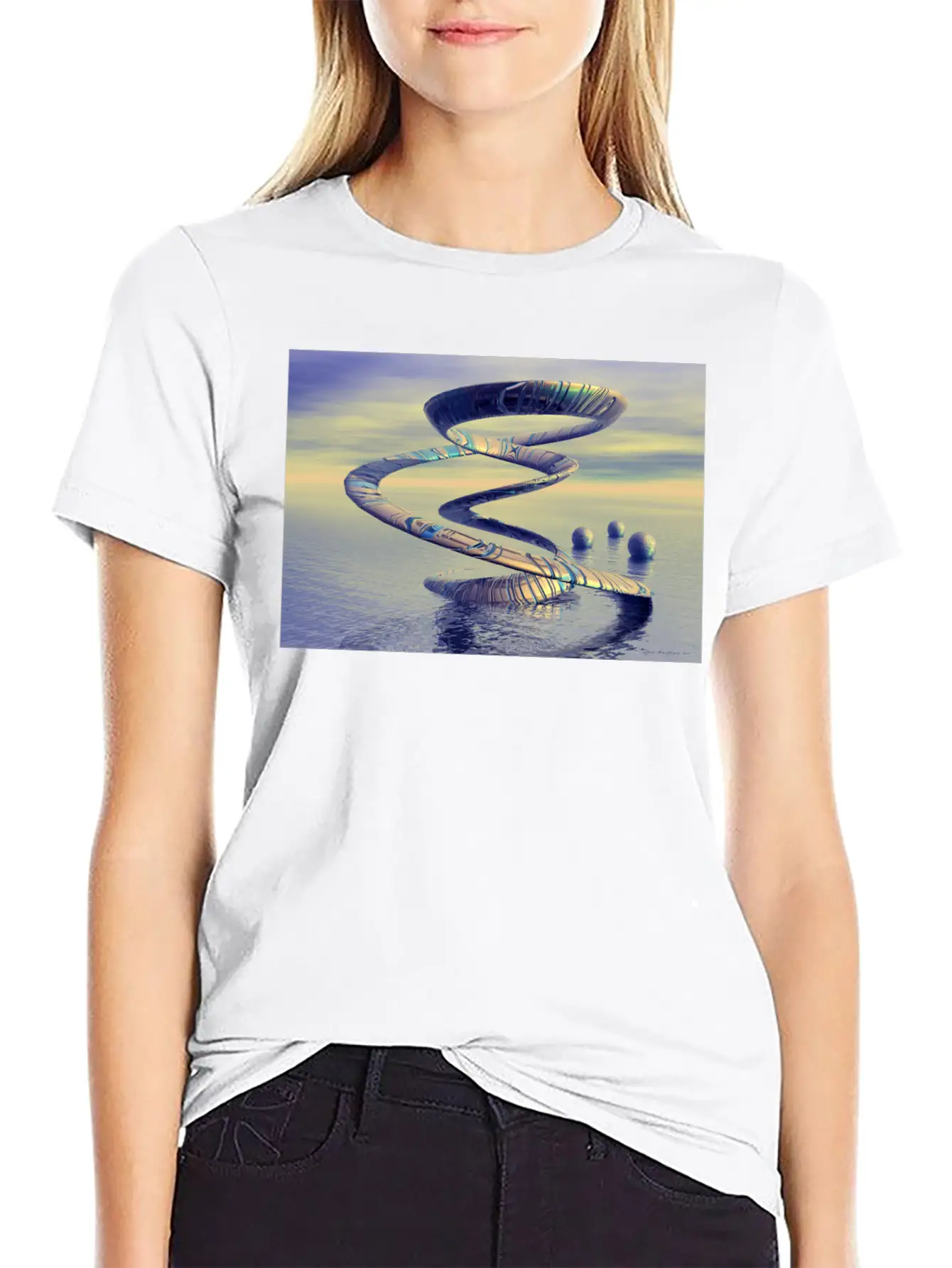 Posters - Into Life By Sipo Liimatainen Stylish Everyday T-Shirt – Unisex Basic Cotton Tee