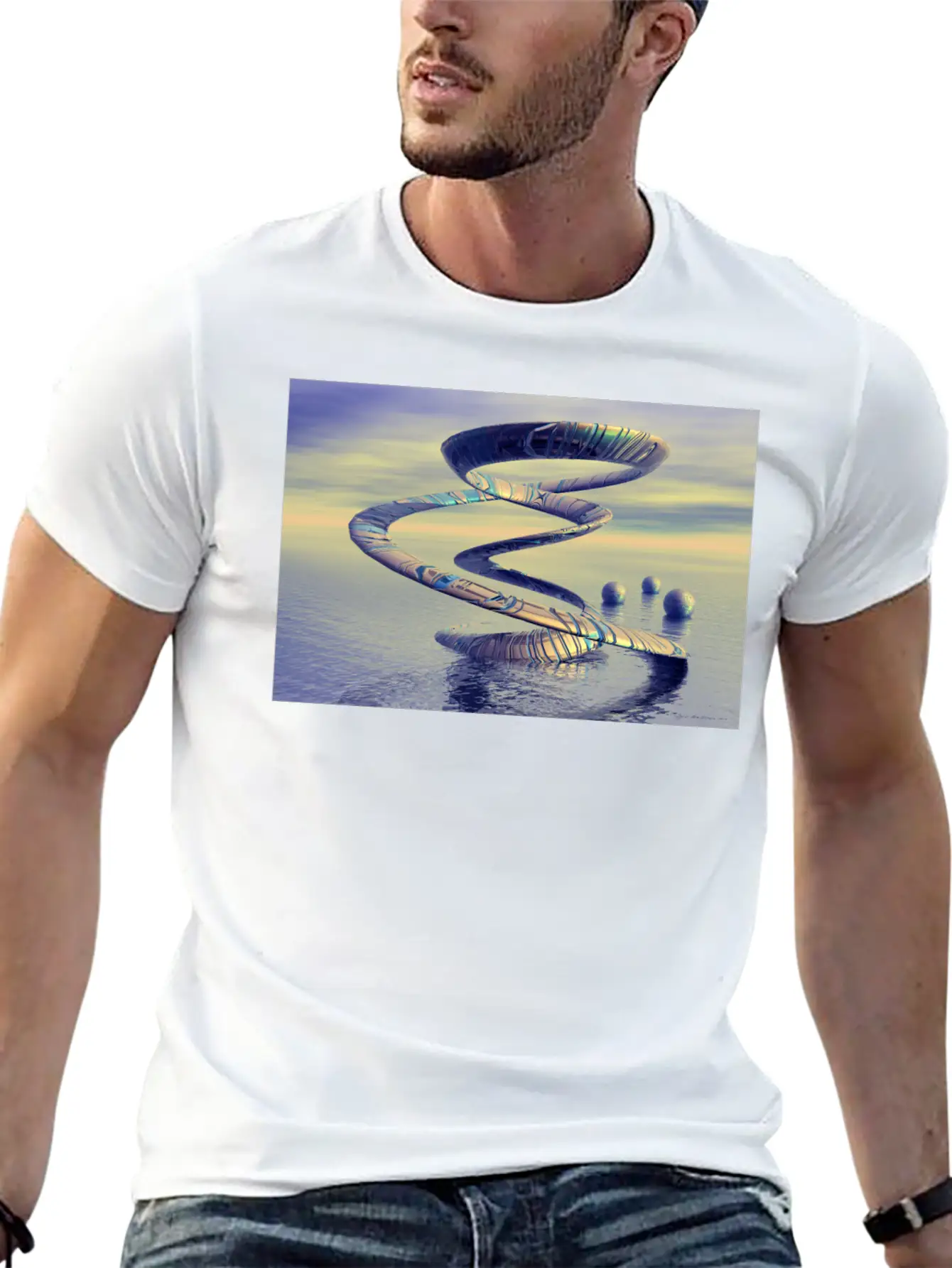 Posters - Into Life By Sipo Liimatainen Stylish Everyday T-Shirt – Unisex Basic Cotton Tee