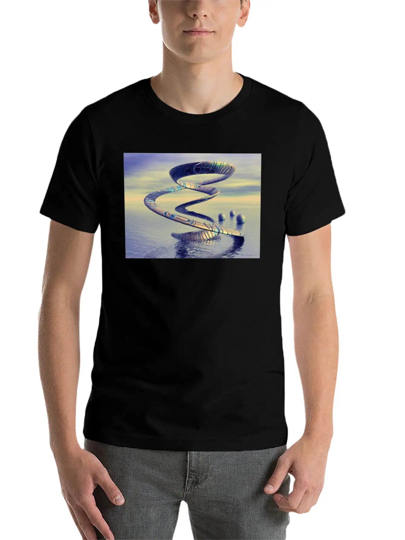 Posters - Into Life By Sipo Liimatainen Stylish Everyday T-Shirt – Unisex Basic Cotton Tee