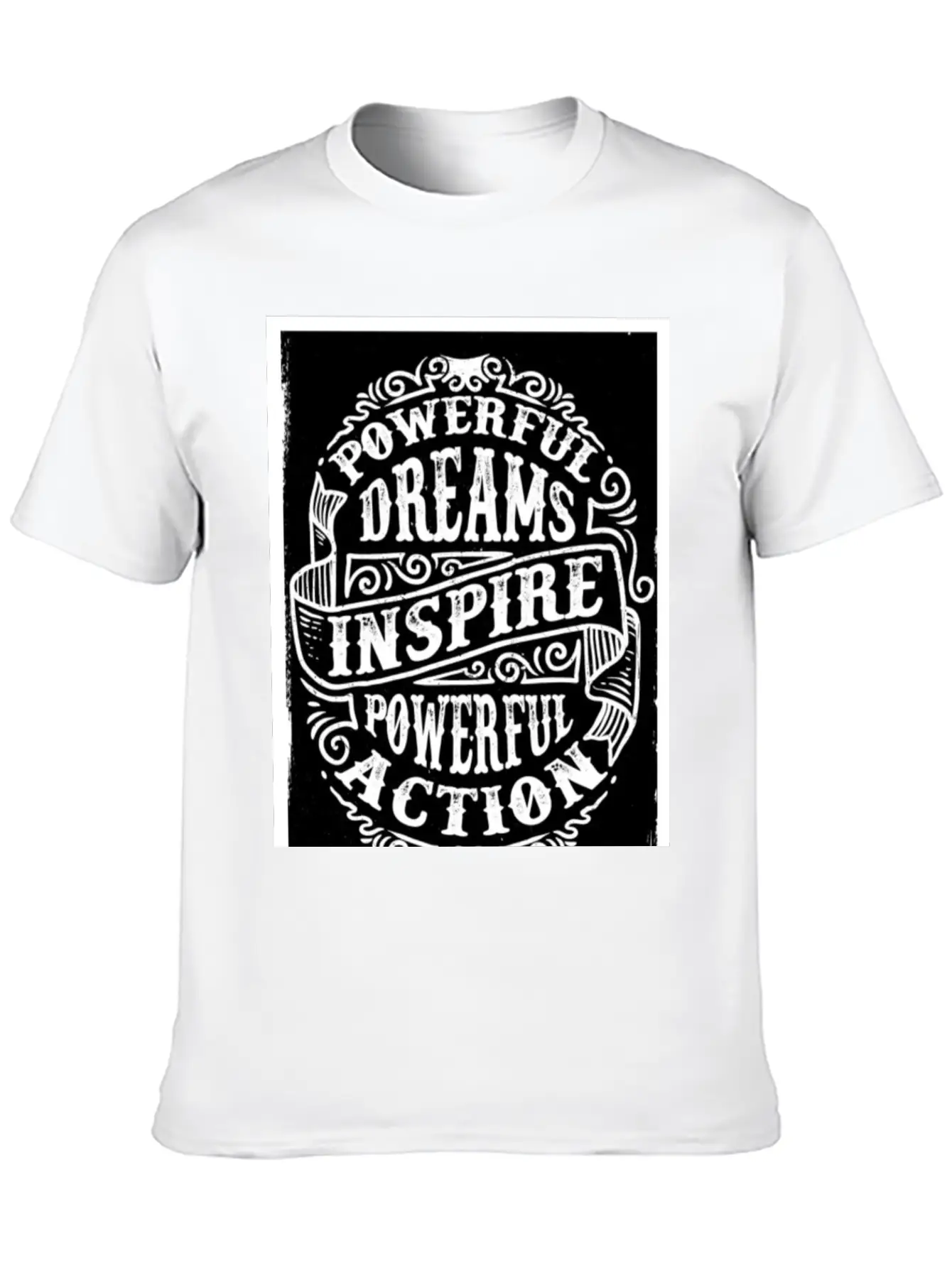 Powerful-Dreams.jpg Comfortable Minimalist Graphic Tee – Summer Style Essential