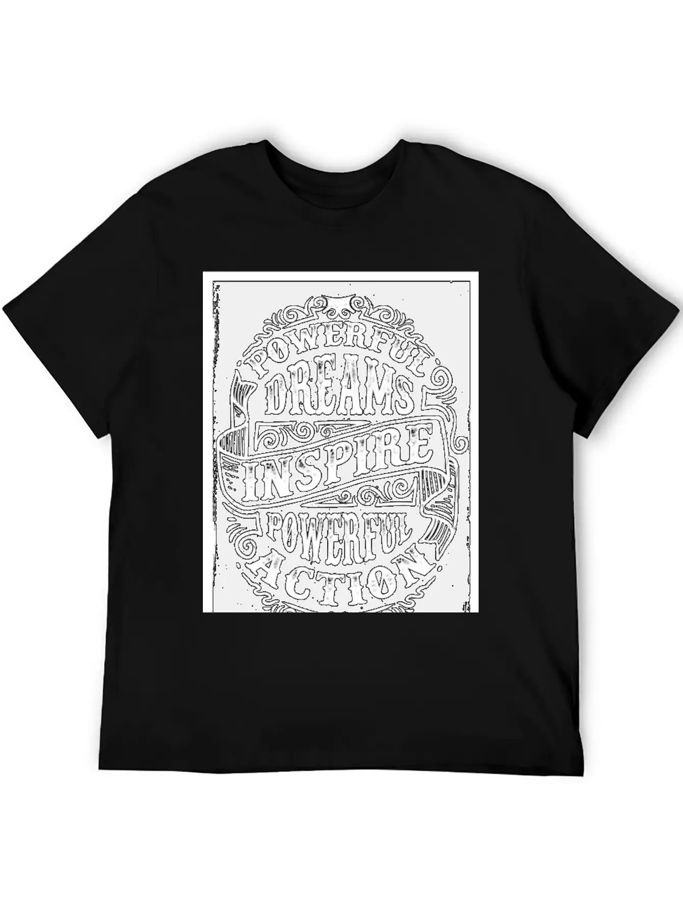 Powerful-Dreams.jpg Comfortable Minimalist Graphic Tee – Summer Style Essential