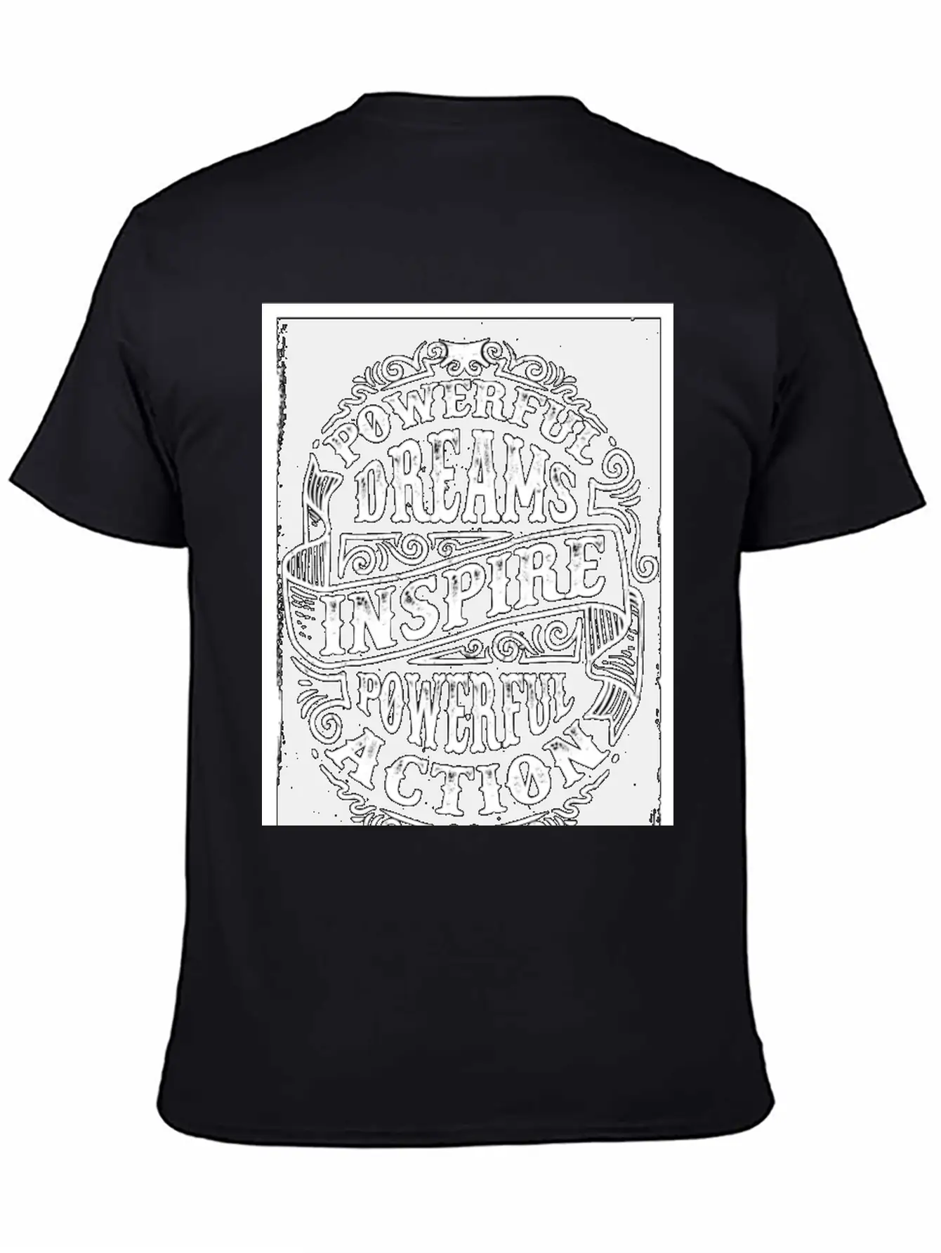Powerful-Dreams.jpg Comfortable Minimalist Graphic Tee – Summer Style Essential