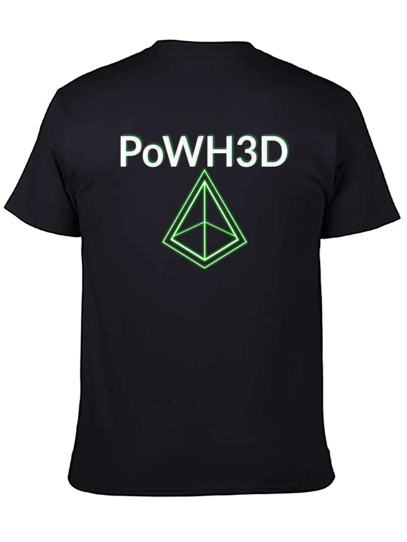 POWH3D GREEN Essential Unisex Summer Tee – Soft Cotton Casual Fit