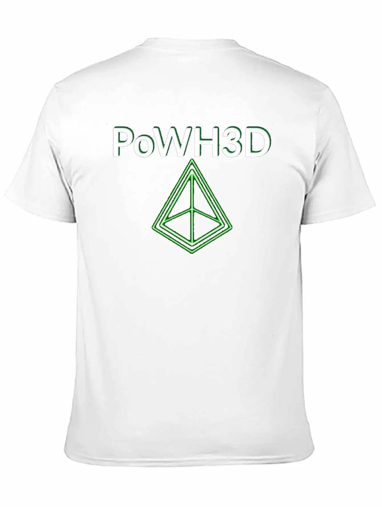 POWH3D GREEN Essential Unisex Summer Tee – Soft Cotton Casual Fit