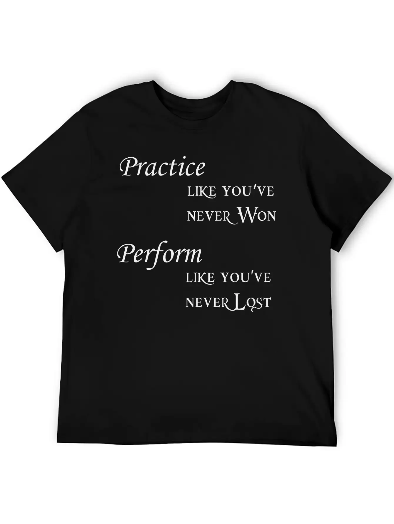 Practice Perform Timeless Short Sleeve Tee – Comfy And Minimalist Design
