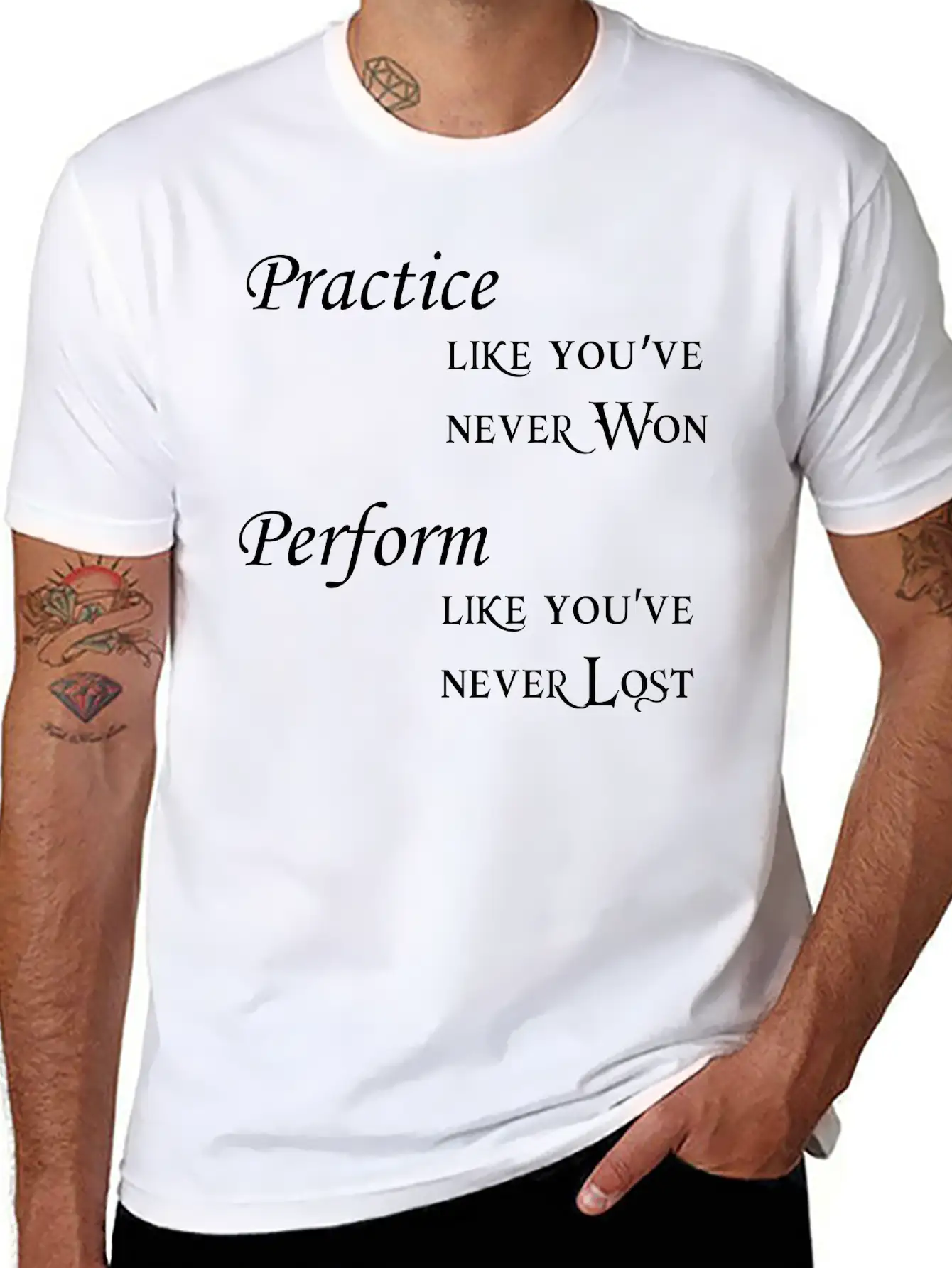 Practice Perform Timeless Short Sleeve Tee – Comfy And Minimalist Design