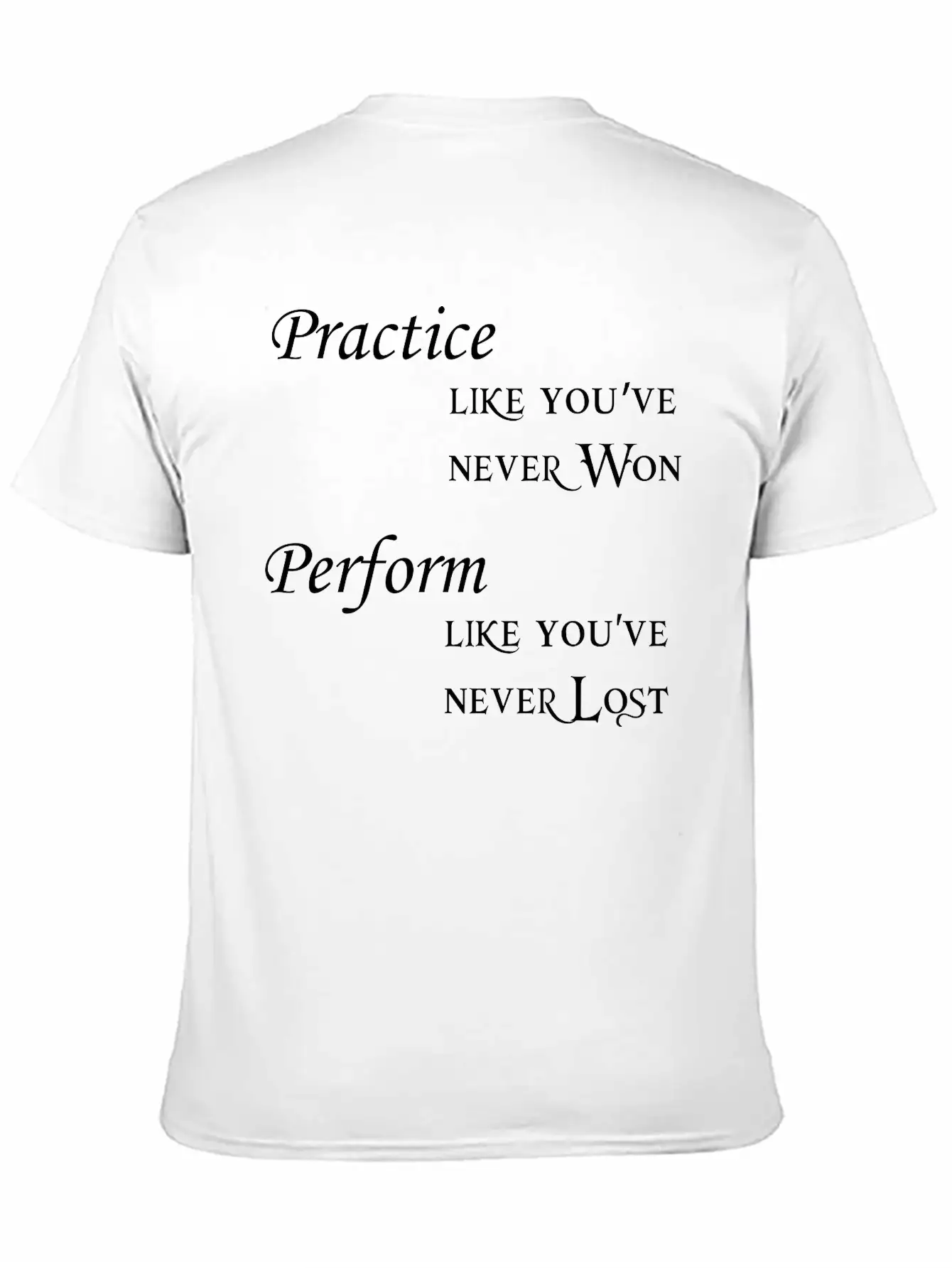 Practice Perform Timeless Short Sleeve Tee – Comfy And Minimalist Design