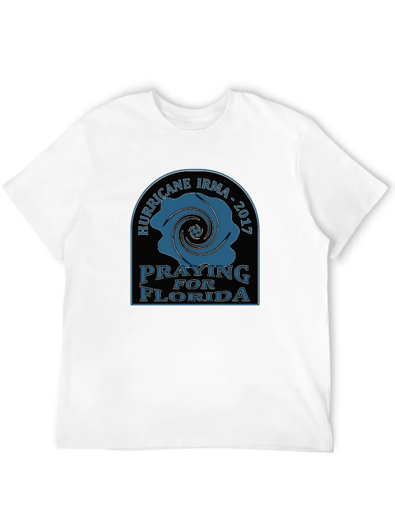 Praying For Florida Hurricane Irma 2017 Essential Unisex Summer Tee – Soft Cotton Casual Fit