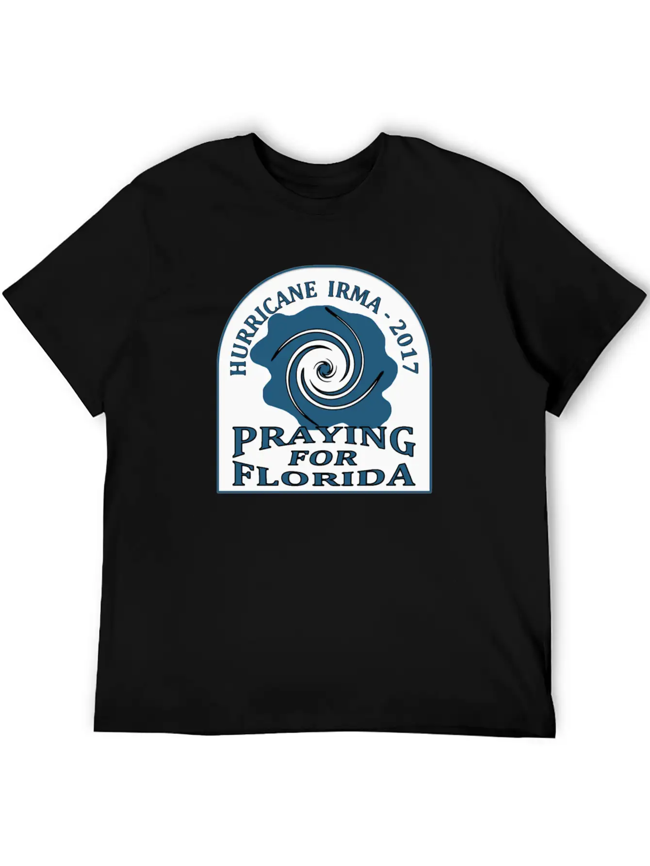 Praying For Florida Hurricane Irma 2017 Essential Unisex Summer Tee – Soft Cotton Casual Fit