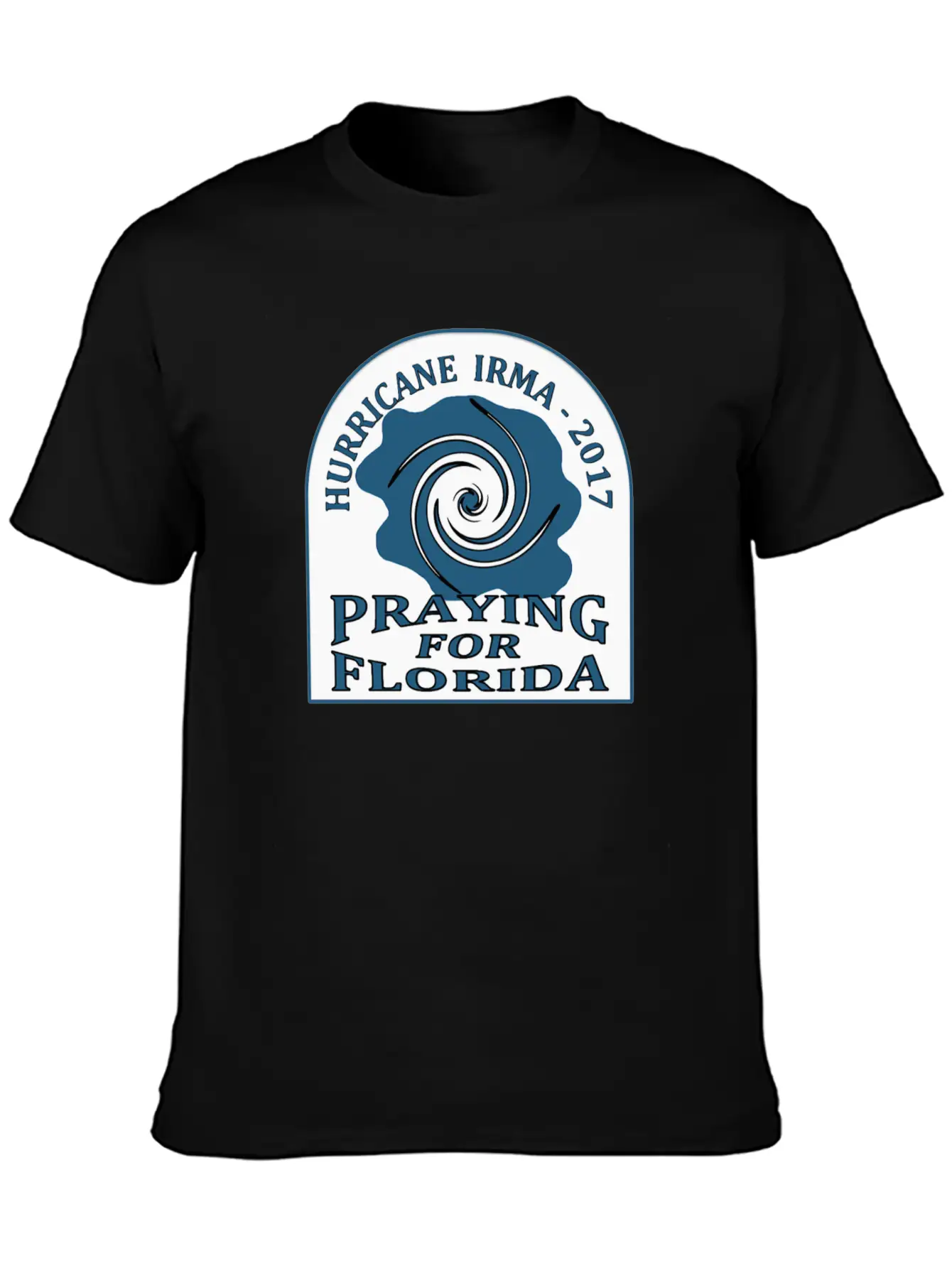 Praying For Florida Hurricane Irma 2017 Essential Unisex Summer Tee – Soft Cotton Casual Fit