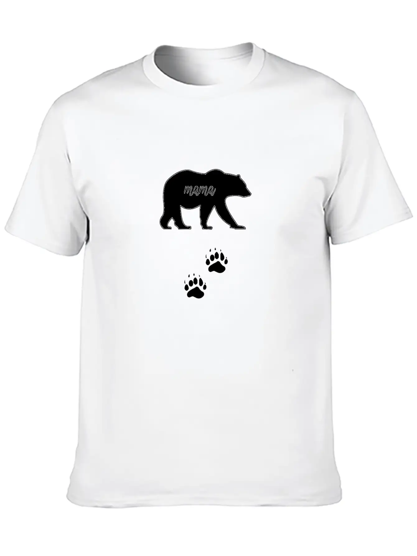 Pregnancy Announcement For Pregnant Mama With Bear Comfortable Minimalist Graphic Tee – Summer Style Essential