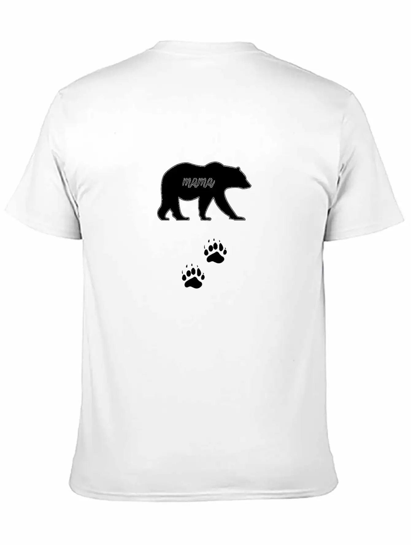 Pregnancy Announcement For Pregnant Mama With Bear Comfortable Minimalist Graphic Tee – Summer Style Essential