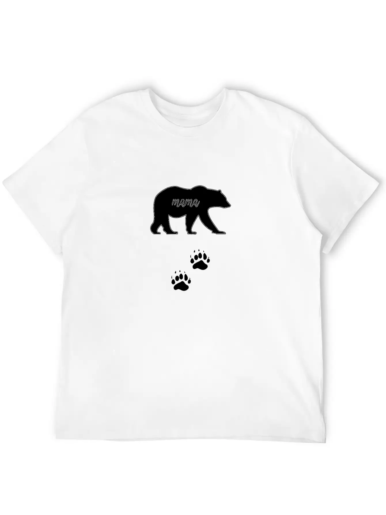 Pregnancy Announcement For Pregnant Mama With Bear Comfortable Minimalist Graphic Tee – Summer Style Essential