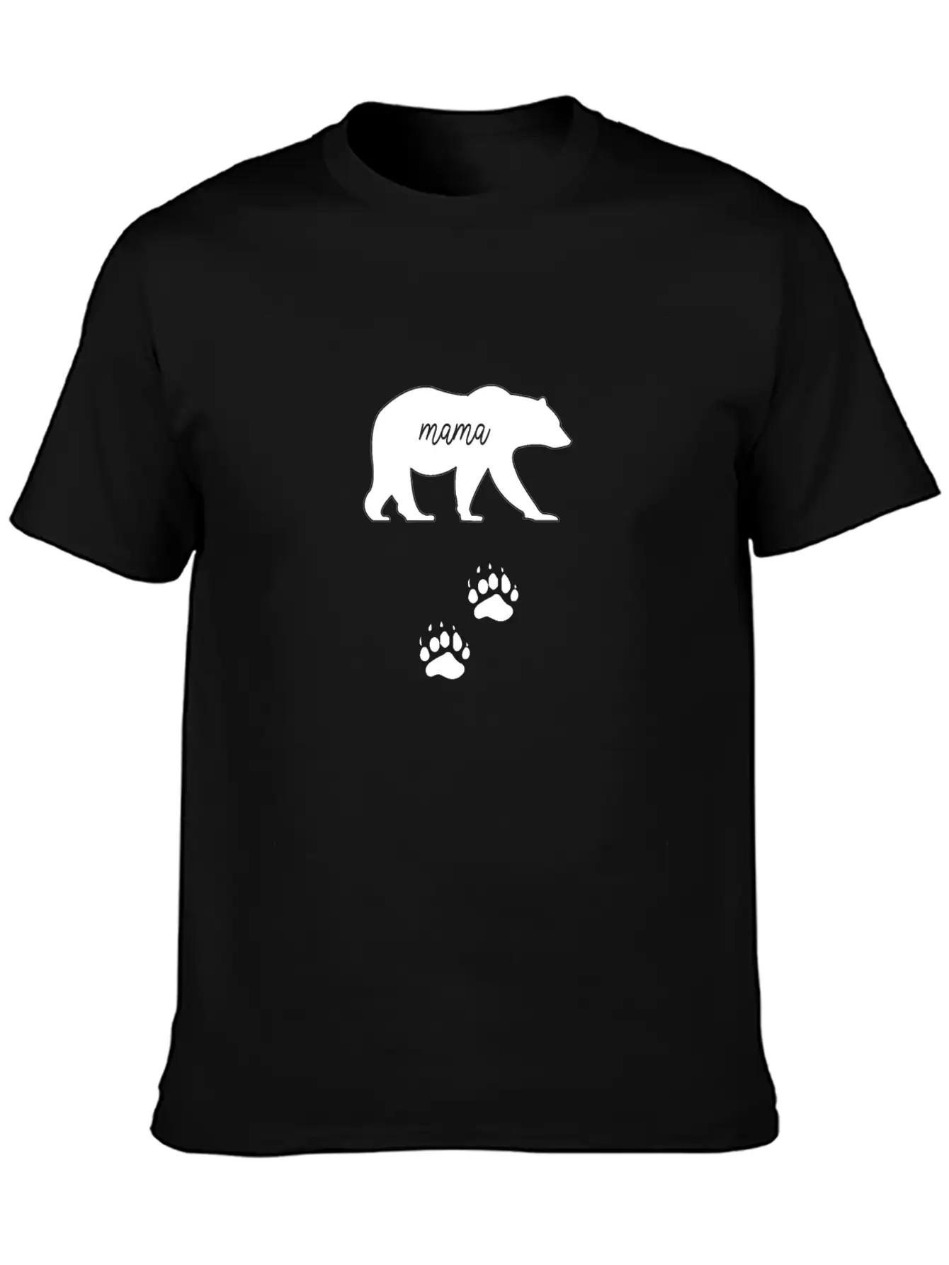 Pregnancy Announcement For Pregnant Mama With Bear Comfortable Minimalist Graphic Tee – Summer Style Essential